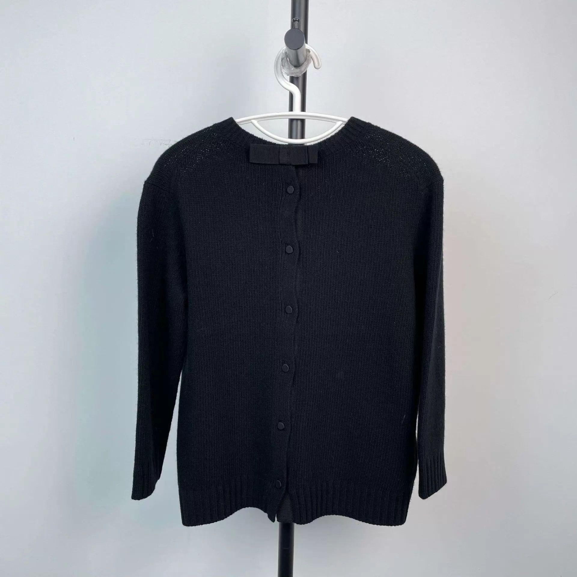 Prada Prada Black Sweater Size 40 98 New Size S / US 4 / IT 40 - 2 Thumbnail