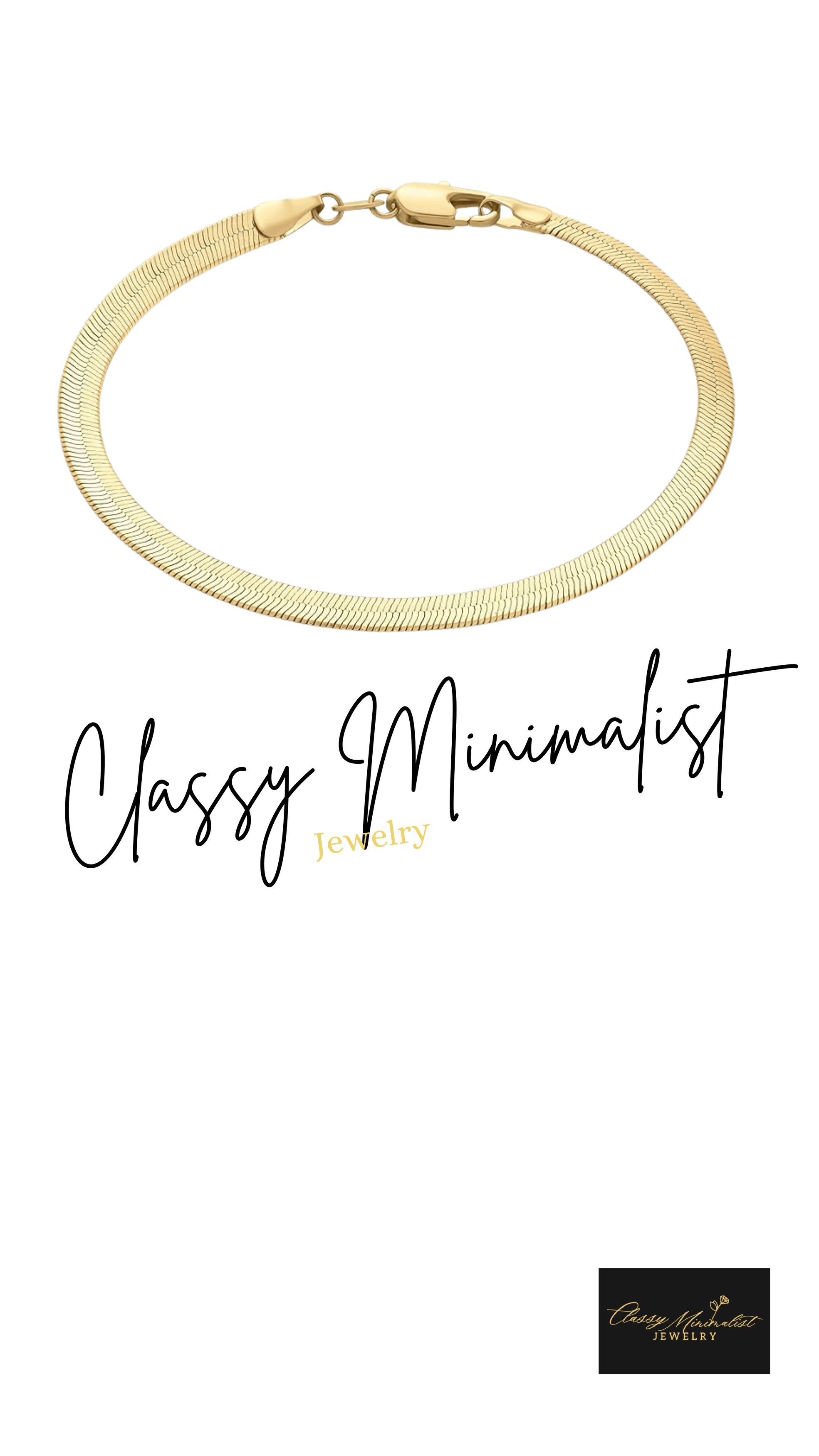 Other Classy Minimalist Snake Plated 14k Gold Elegant Bracelet Size ONE SIZE - 1 Thumbnail