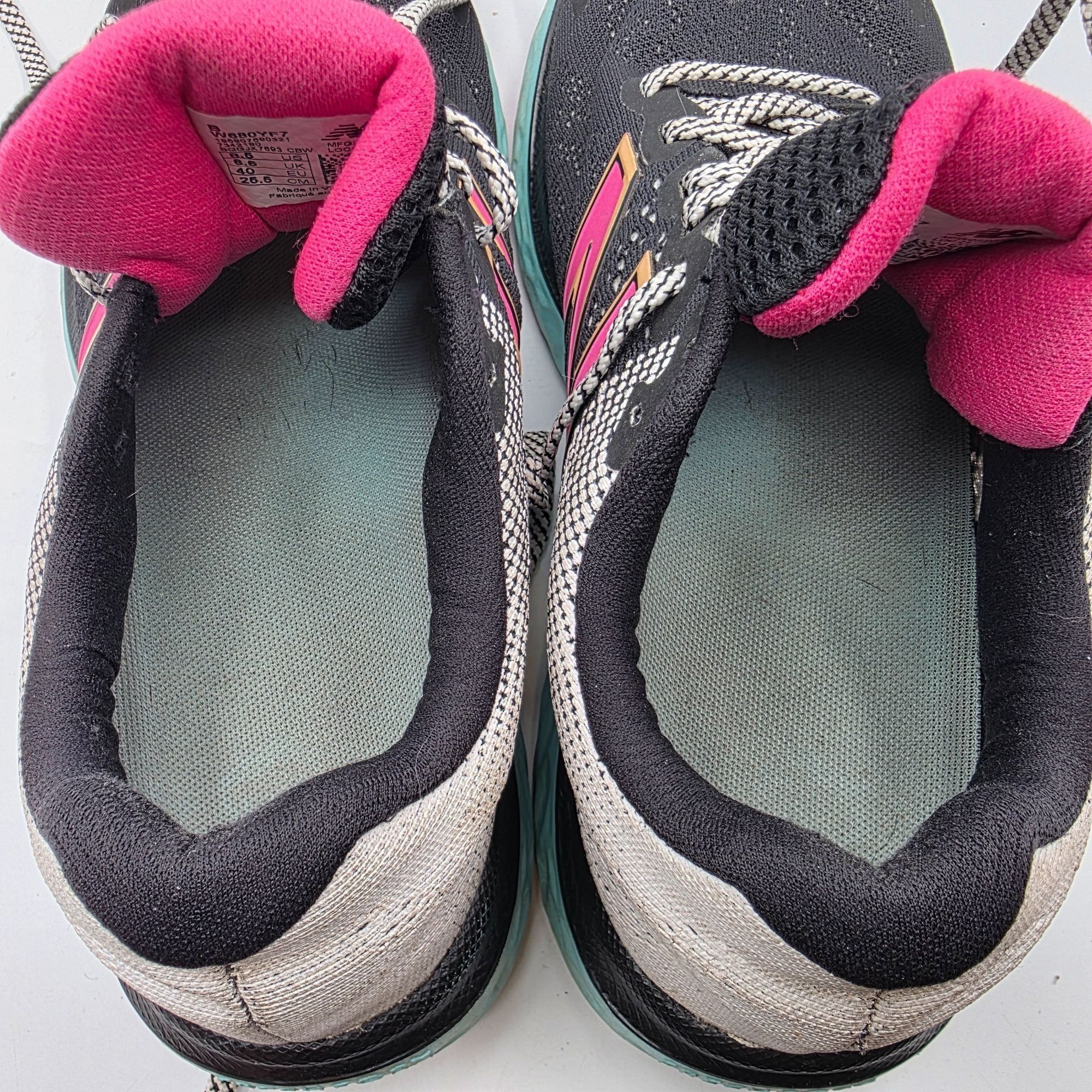 New Balance New Balance Fresh Foam 680v7 Womens 8.5 Black Pink Athletic Size US 8.5 / IT 38.5 - 9 Thumbnail