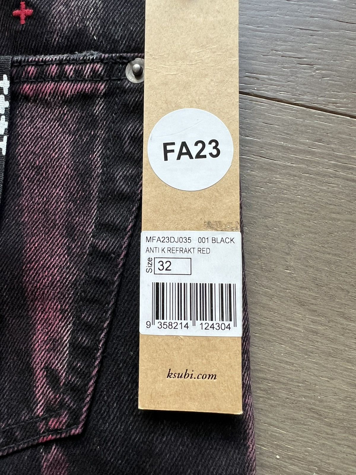 Ksubi Ksubi anti K fall 23 sample denim unreleased Size US 32 / EU 48 - 3 Thumbnail