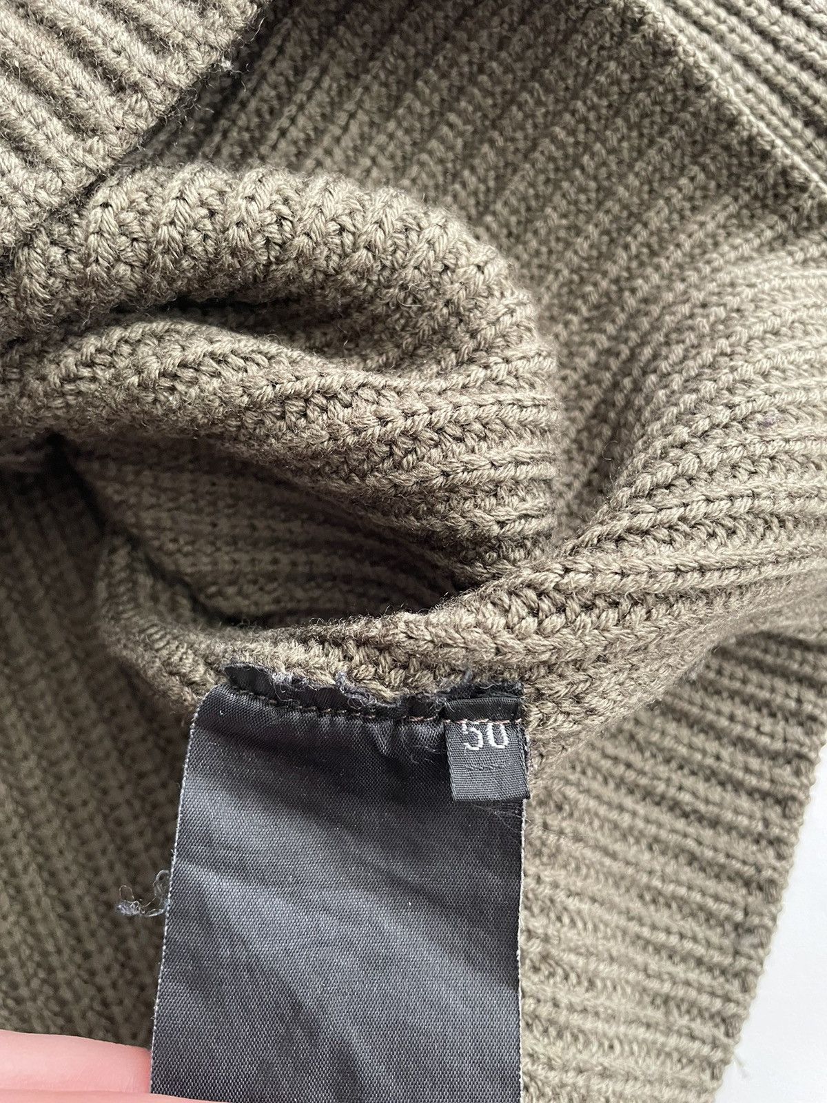 Prada Prada Early 2000’s Heavy Wool Turtleneck Wool Sweater Size US M / EU 48-50 / 2 - 8 Thumbnail