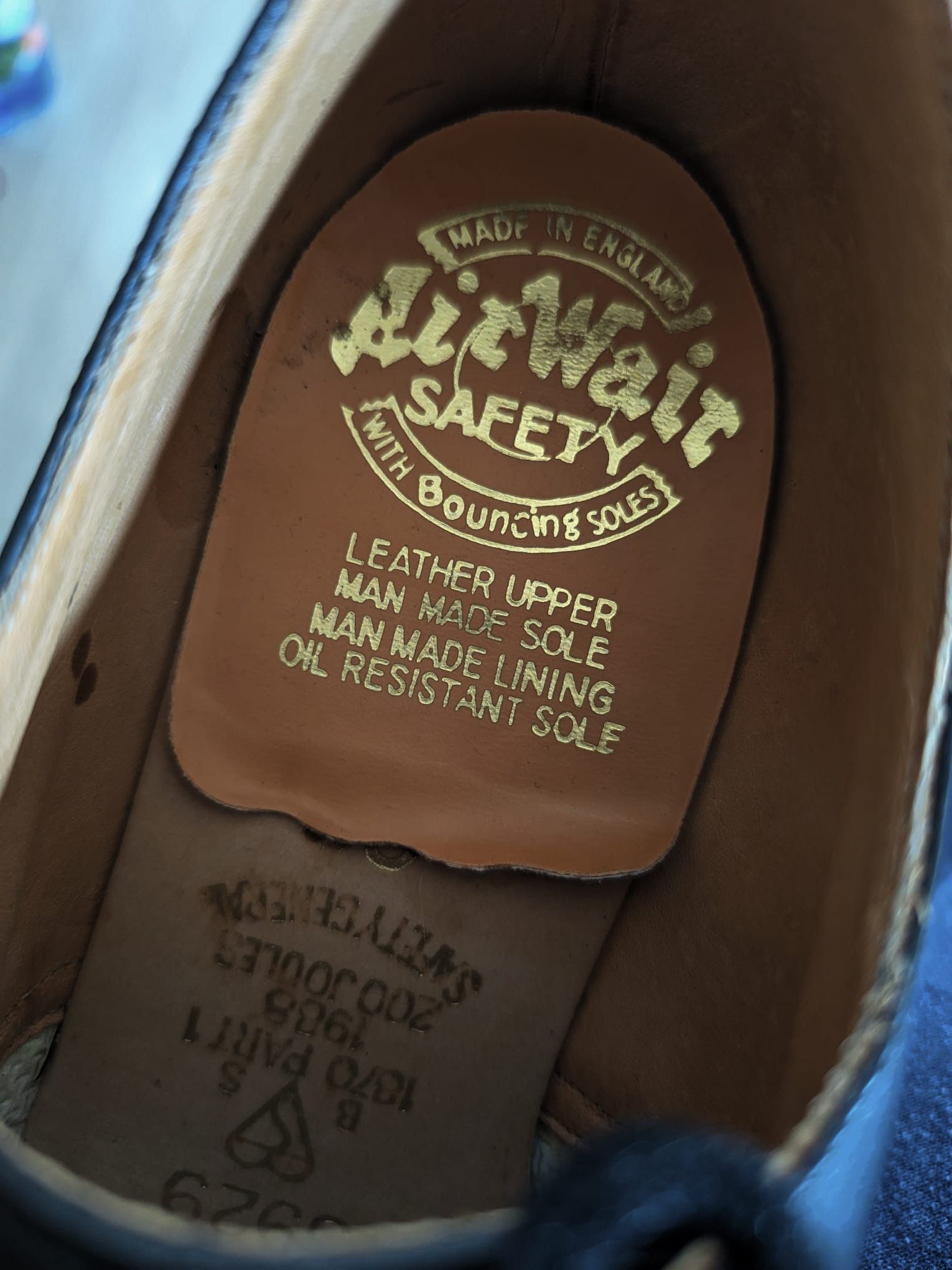 Dr. Martens × Vintage vintage dr martens 1925 steel toe cap made in england Size US 6 / EU 39 - 7 Thumbnail