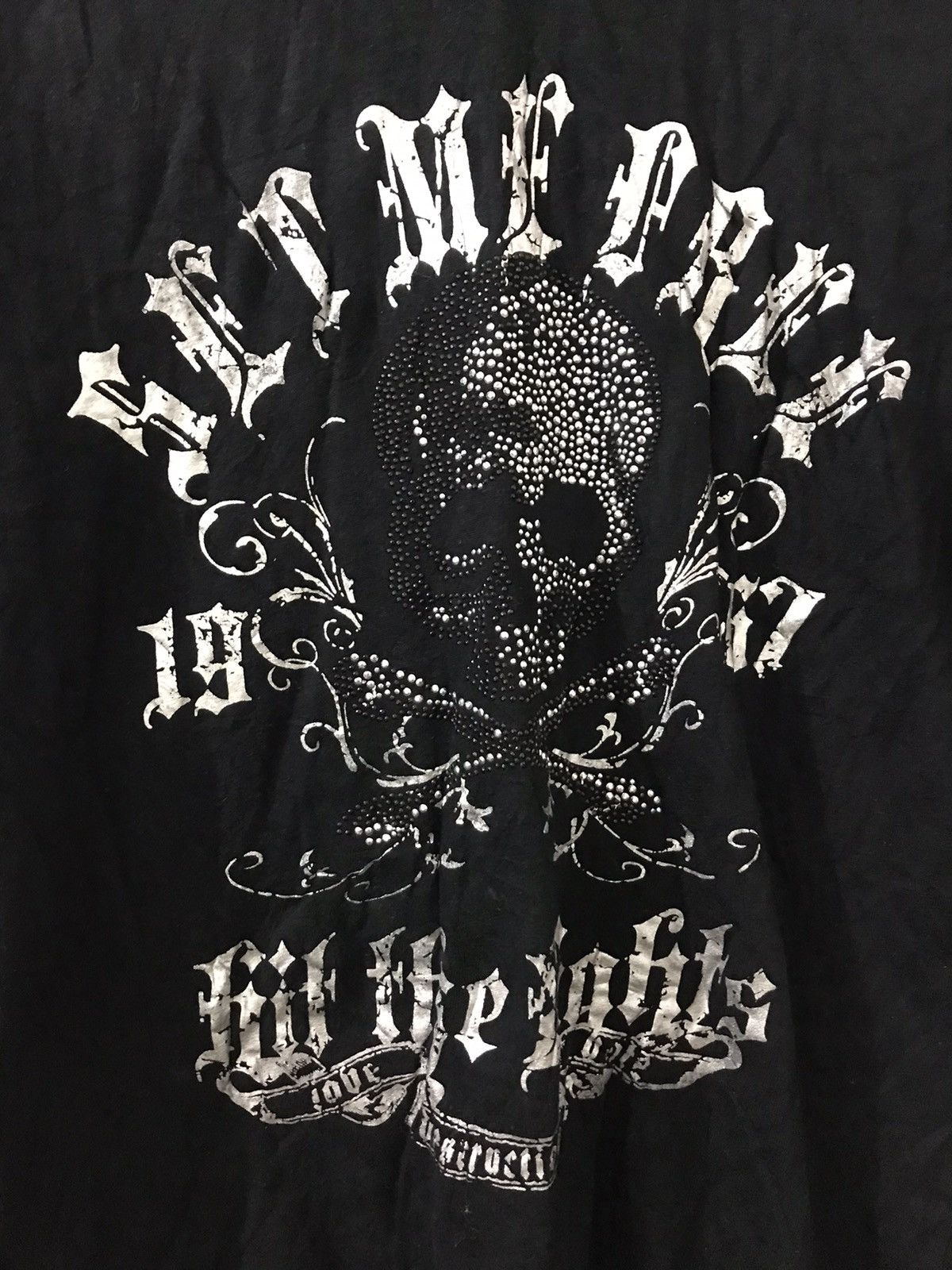 If Six Was Nine × Japanese Brand × Le Grande Bleu (L.G.B.) Japanese backlforth sparkling skull poem LS ifsix lgb style Size US M / EU 48-50 / 2 - 2 Thumbnail