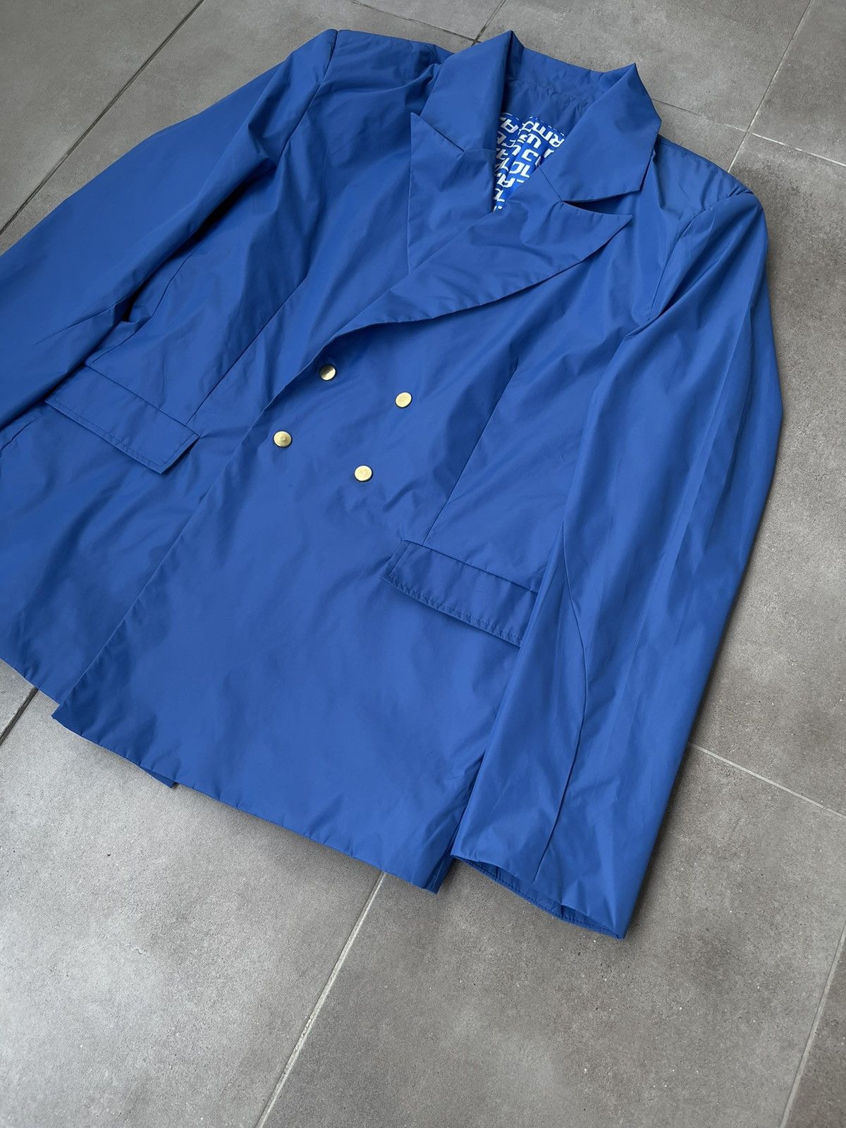 Other !DS! SS22 Nikolaj Storm Pisac Technical Blue Blazer Jacket Size US M / EU 48-50 / 2 - 8 Thumbnail