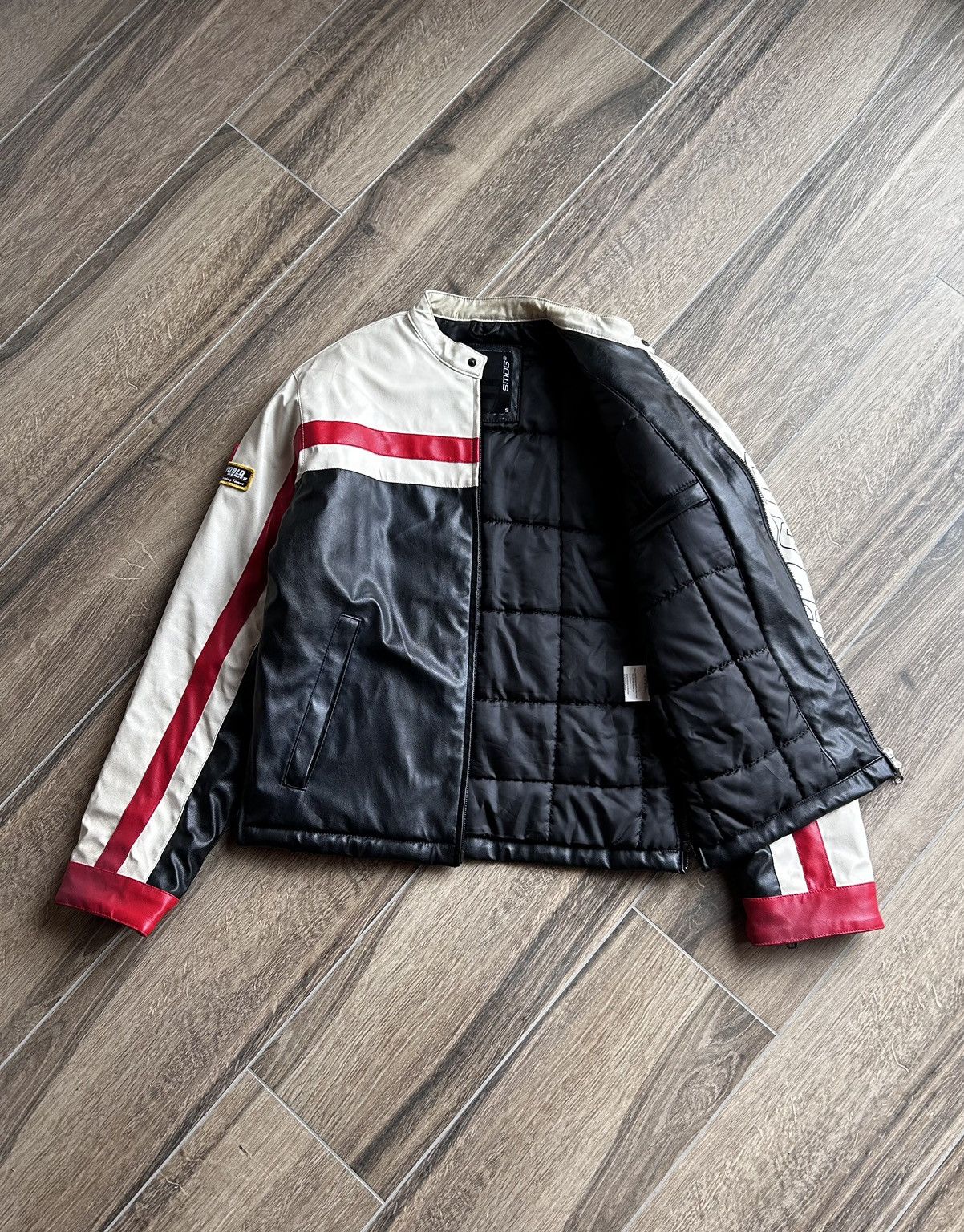 Japanese Brand Smog Eco leather jacket racing y2k Size US S / EU 44-46 / 1 - 3 Thumbnail
