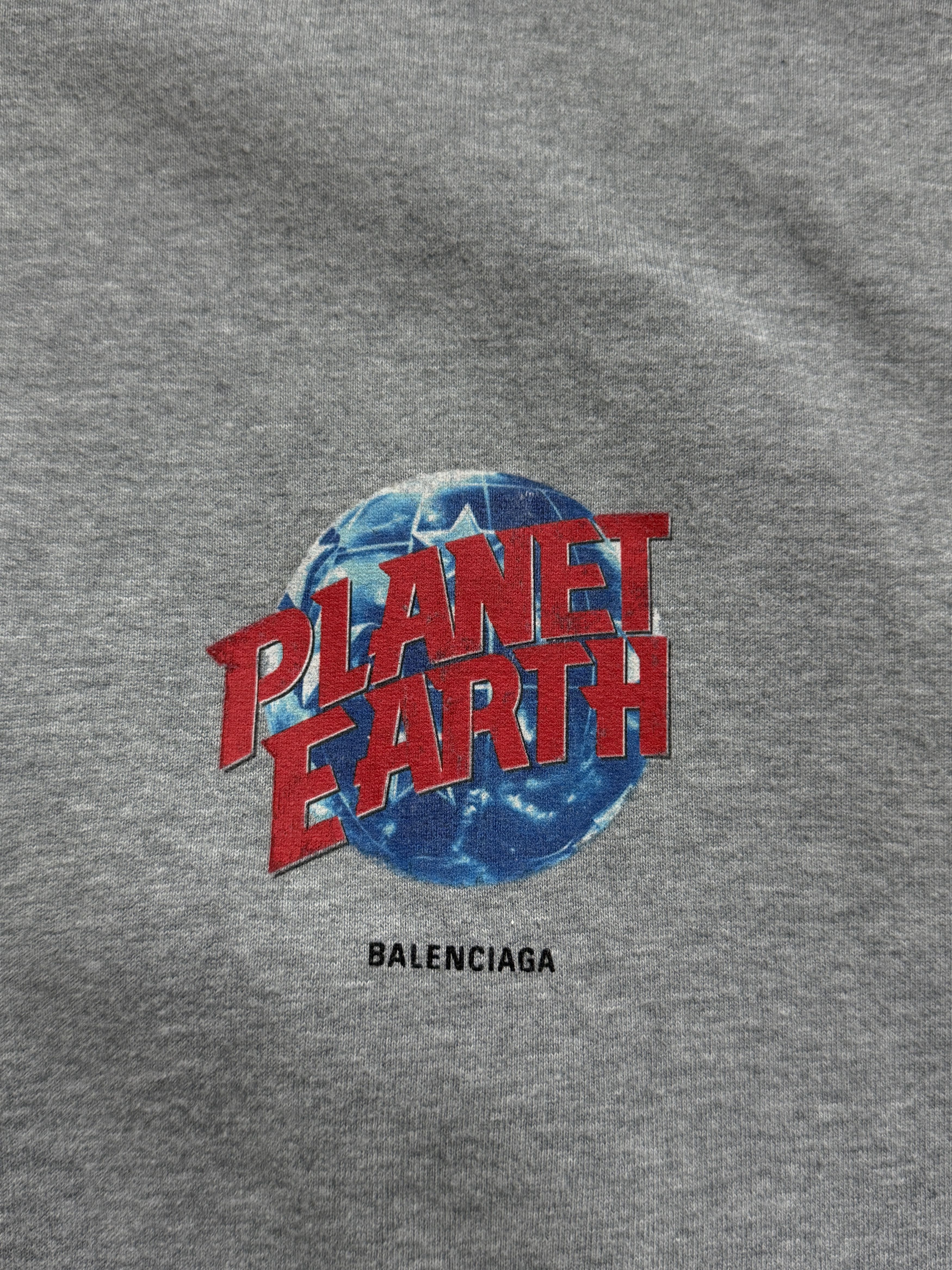 Balenciaga Planet Earth Hoodie Size US L / EU 52-54 / 3 - 7 Thumbnail