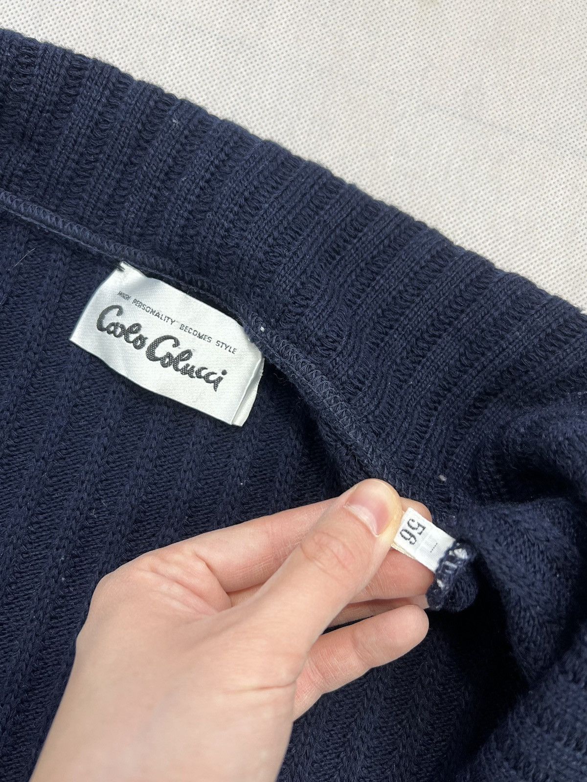 Carlo Colucci Cardigan Carlo Colucci wool sweater logo Size US XL / EU 56 / 4 - 4 Thumbnail