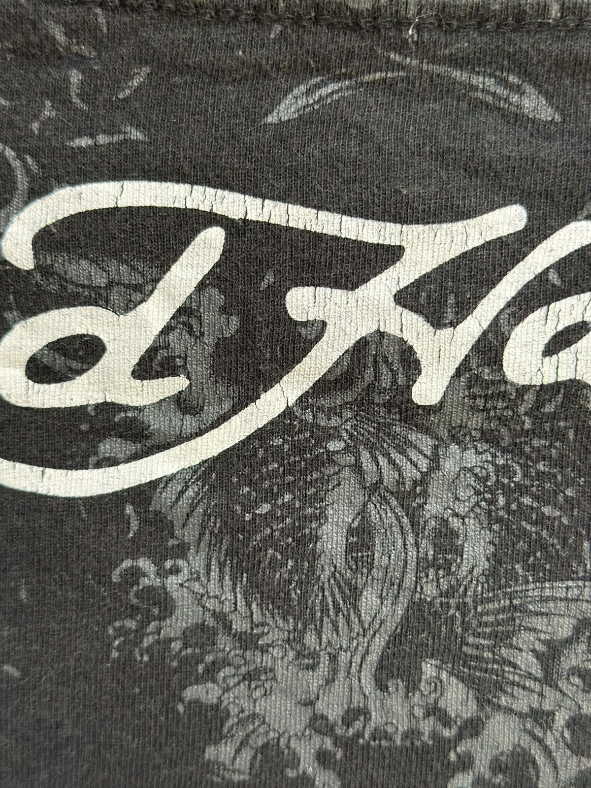 Ed Hardy Vintage Ed Hardy Full Print Long Sleeve Tee Size US L / EU 52-54 / 3 - 6 Thumbnail