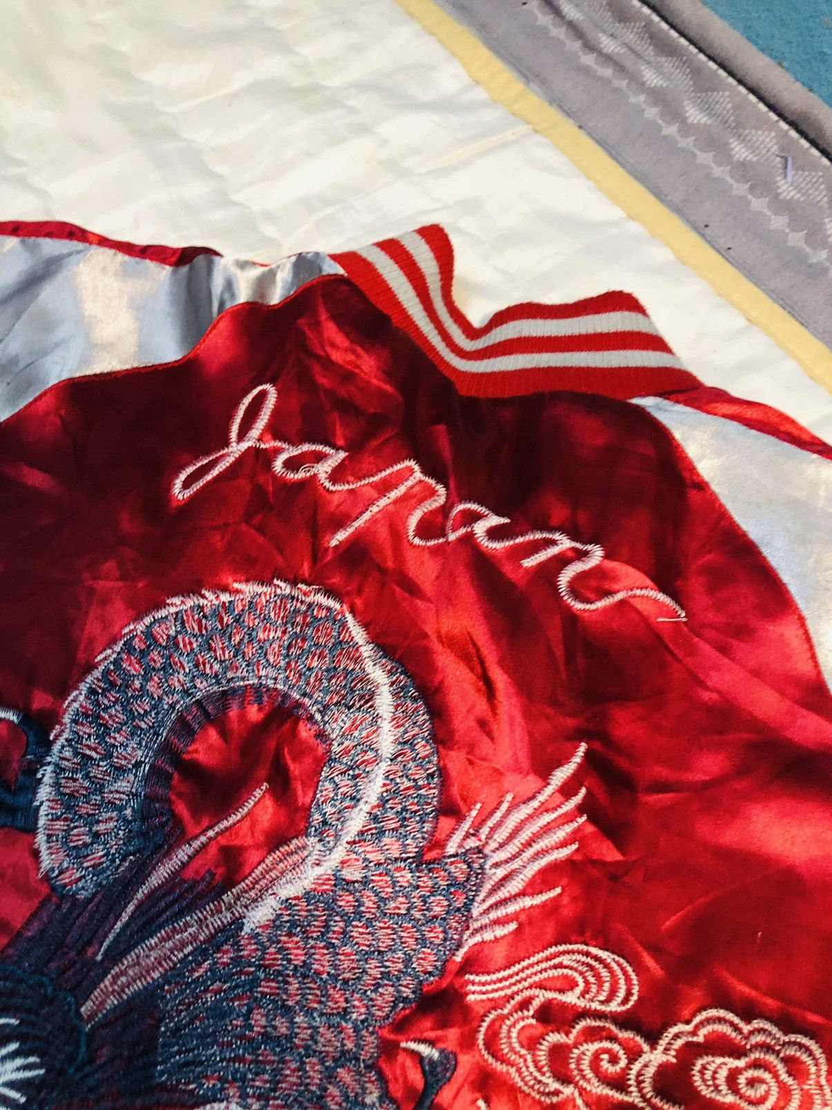 Japanese Brand Vintage Dragon Sukajan Embroidery Jacket By Jimmy Dragon (7) Size US L / EU 52-54 / 3 - 14 Thumbnail