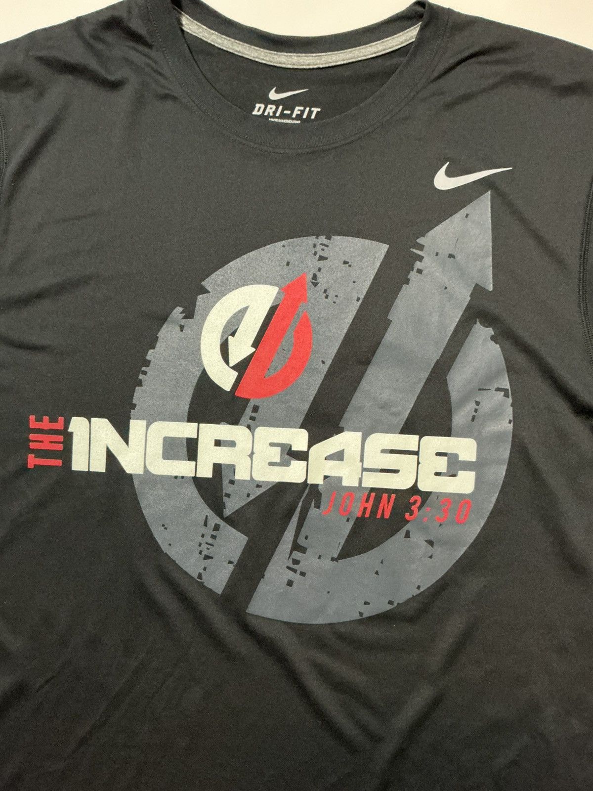 Nike Nike Dri Fit The Increase John 3:30 Training Graphic T-Shirt Size US XL / EU 56 / 4 - 5 Thumbnail