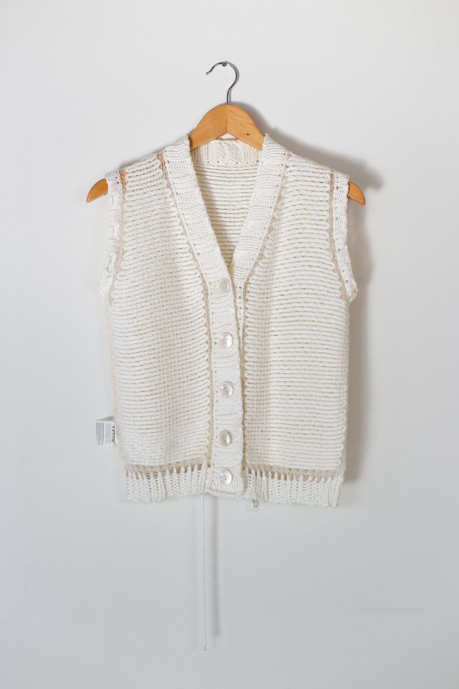 Maison Margiela ss04 disco inside out knit vest Size US M / EU 48-50 / 2 - 13 Thumbnail