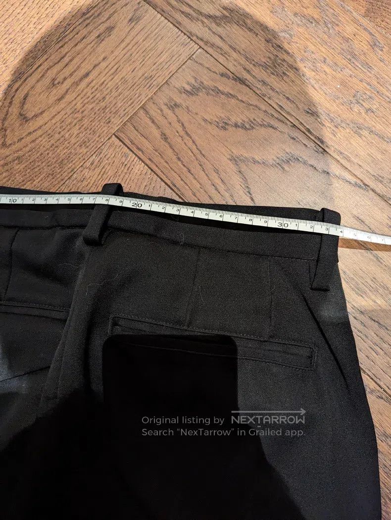 Comme des Garcons Comme Des Garcons size XS Ladies' long pants in black, siz Size 23" - 3 Thumbnail