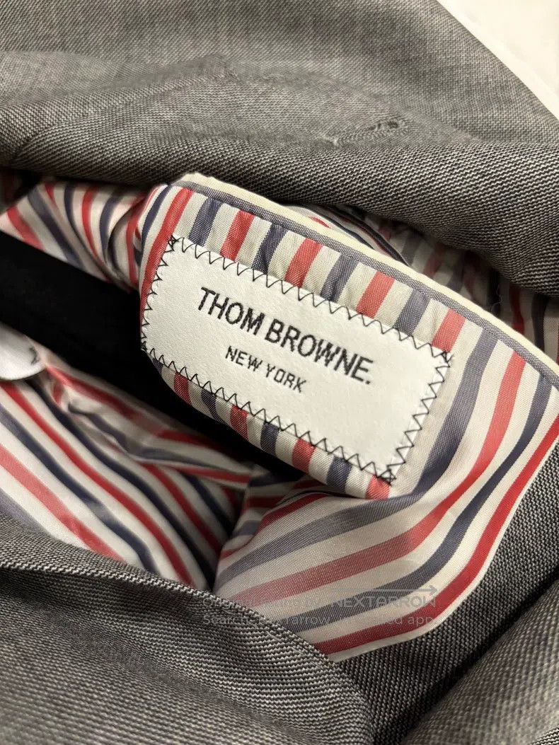 Thom Browne Thom Browne Grey Jacket Size US S / EU 44-46 / 1 - 5 Thumbnail