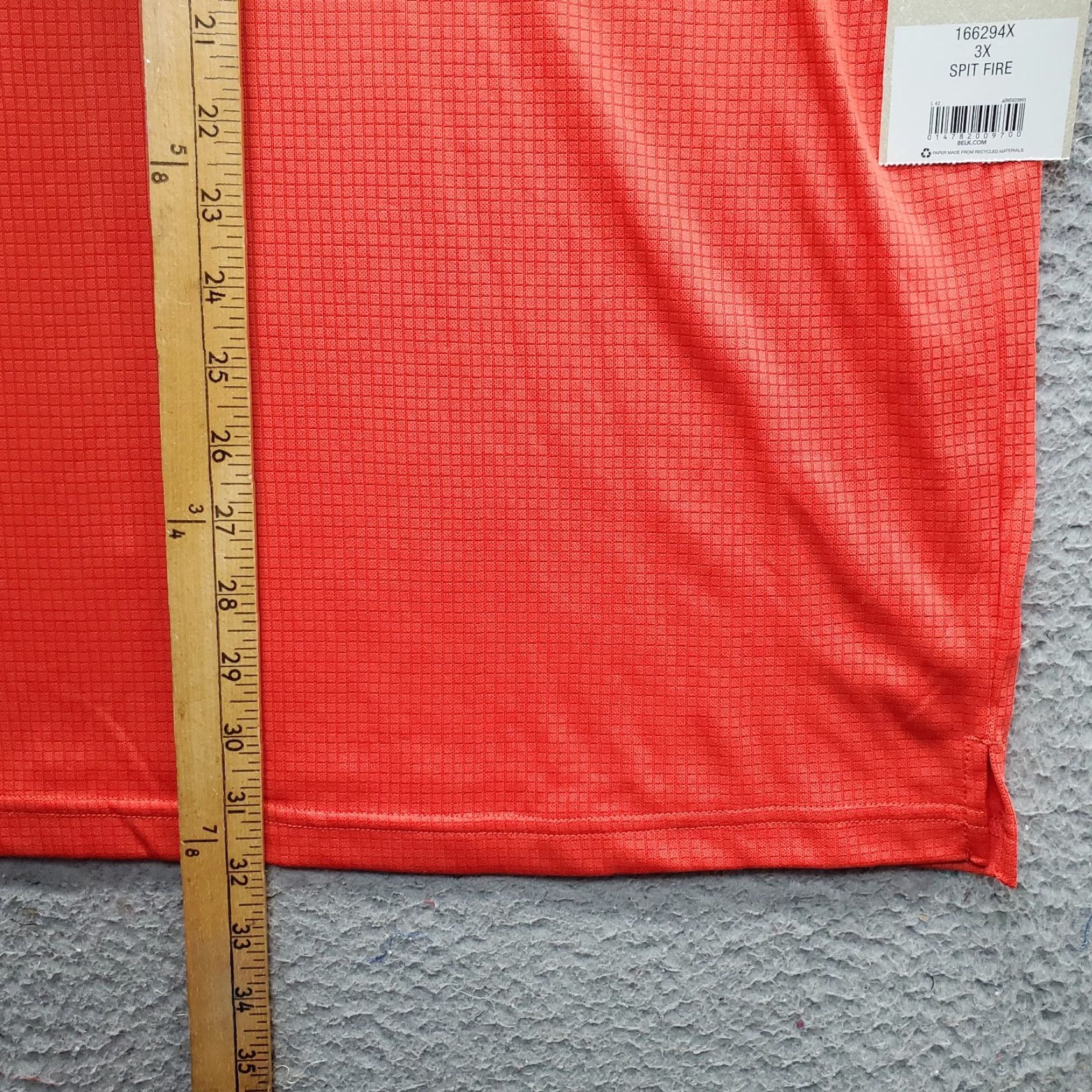 Vintage Saddlebred Polo Shirt Mens 3X Orange Relaxed Short Sleeve Collared Polo Shirt Mens 3X Orange Size US XXL / EU 58 / 5 - 3 Thumbnail