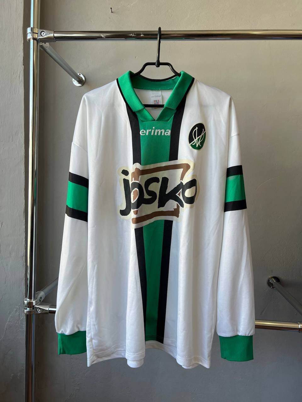 Maillot Foot Vintage SV RIED 1998/1999 Domicile - ERIMA Manches Longues XXL