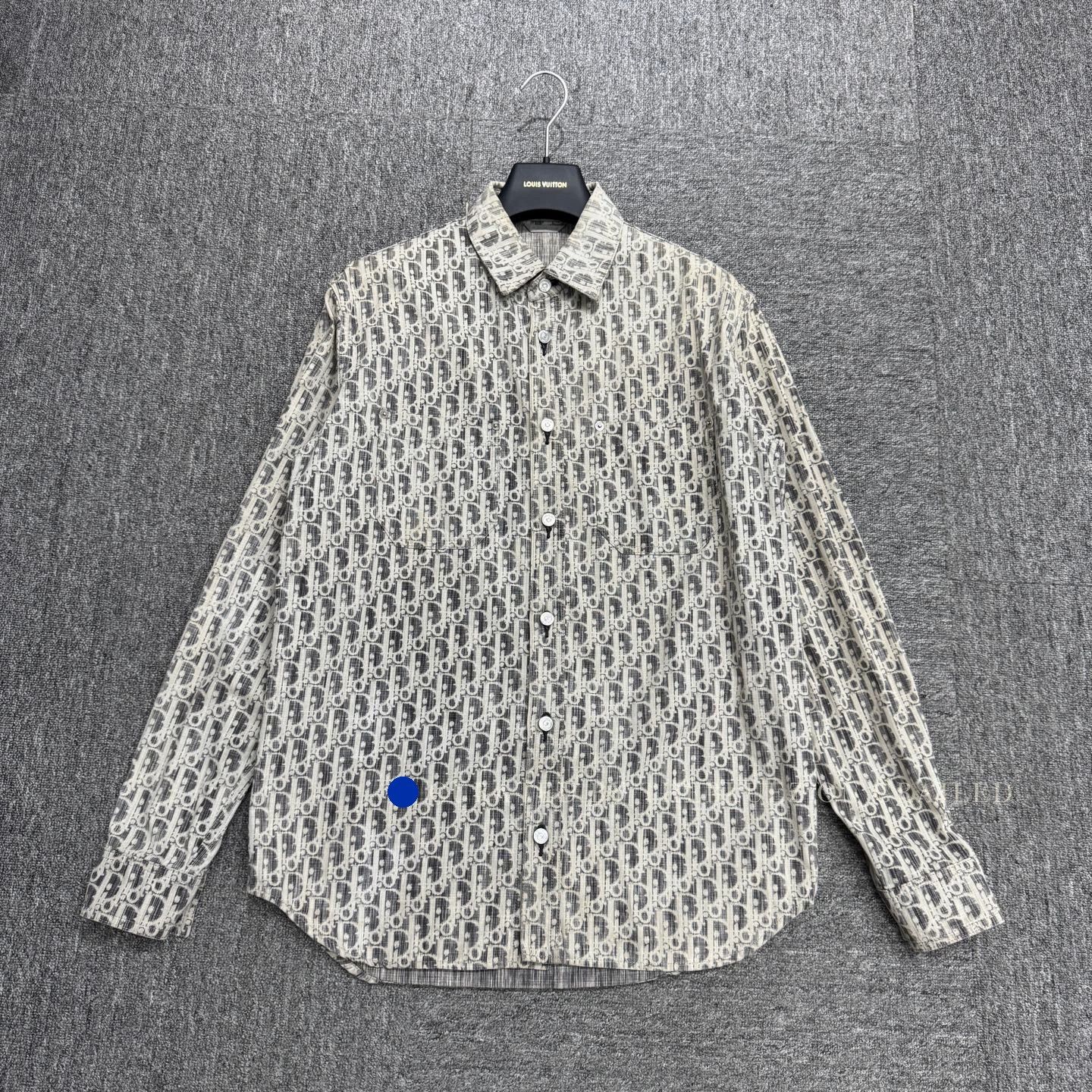Dior Multi All-over Print Denim Shirt Size US XS / EU 42 / 0 - 1 Thumbnail