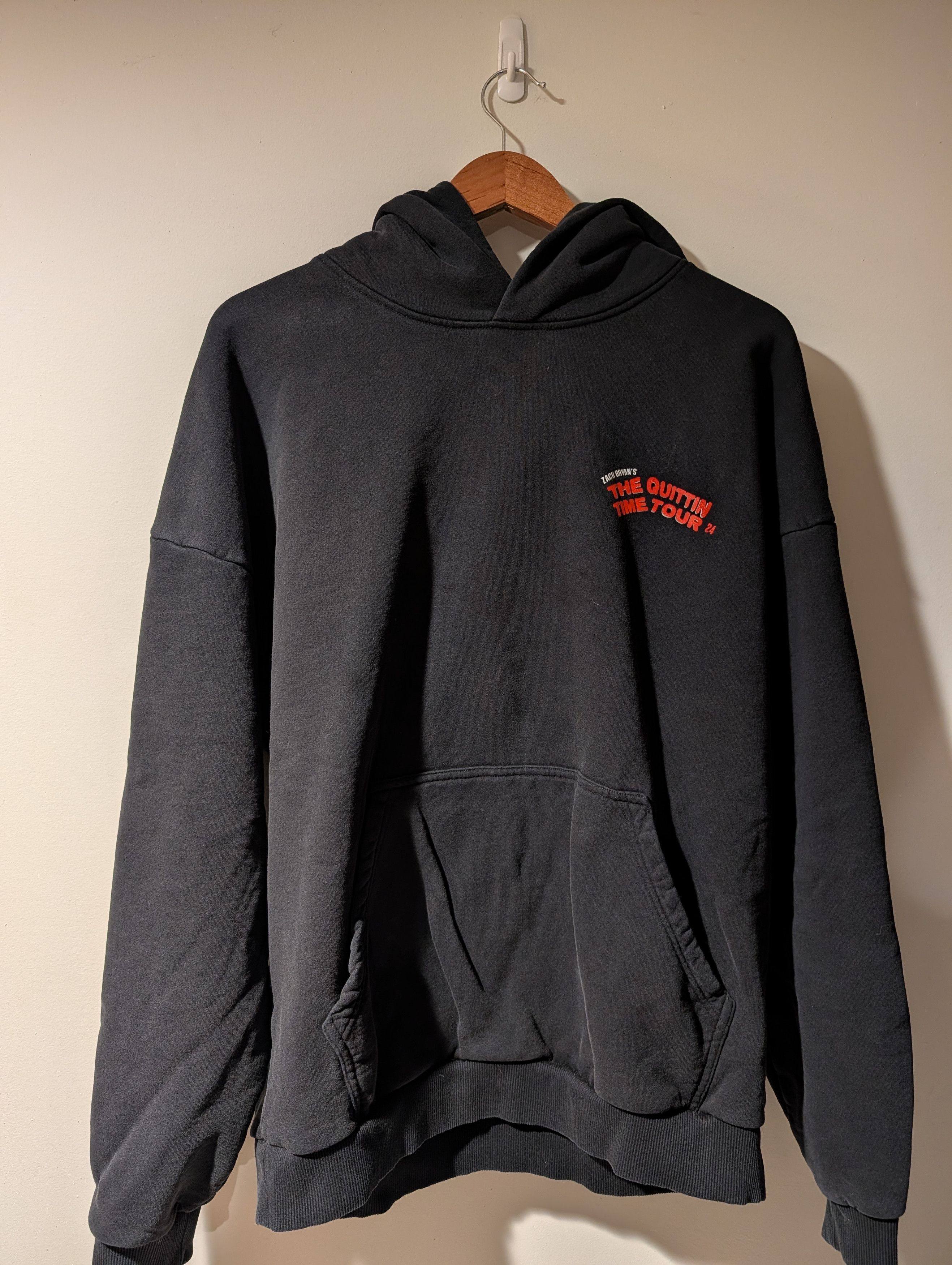 Band Tees Official Zach Bryan The Quittin' Time Tour 24 Hoodie Size US XL / EU 56 / 4 - 3 Thumbnail