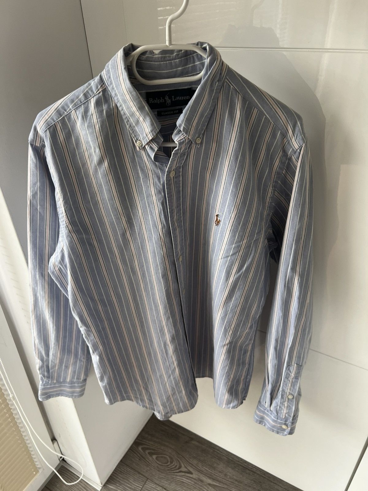 Polo Ralph Lauren Vintage Polo Ralph Lauren RRL Classic Fit Colour Logo Shirt Size US M / EU 48-50 / 2 - 11 Thumbnail