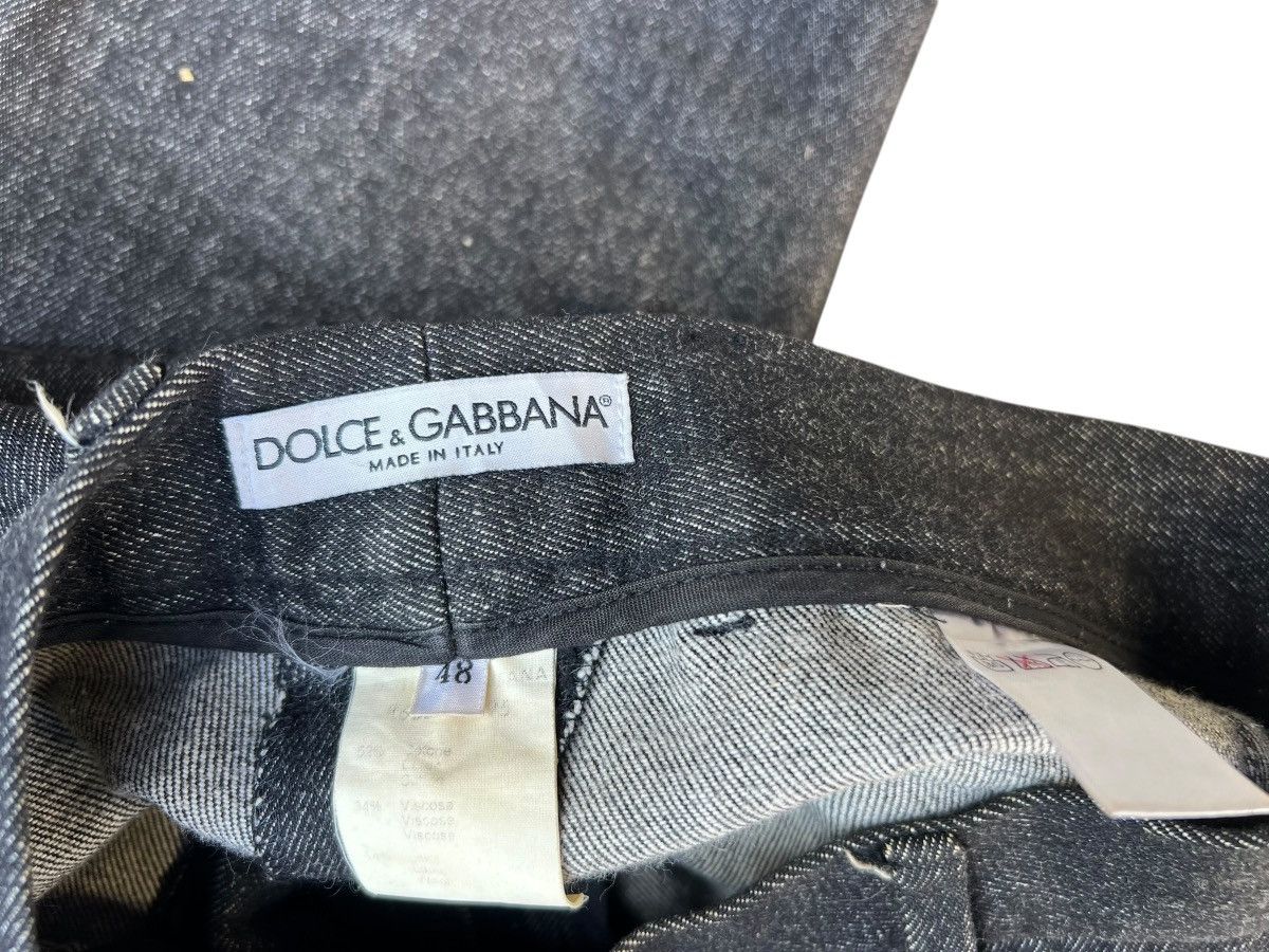 Dolce & Gabbana Dolce & Gabbana Made in Italy Rayon Blend Denim Pant Size US 32 / EU 48 - 24 Thumbnail