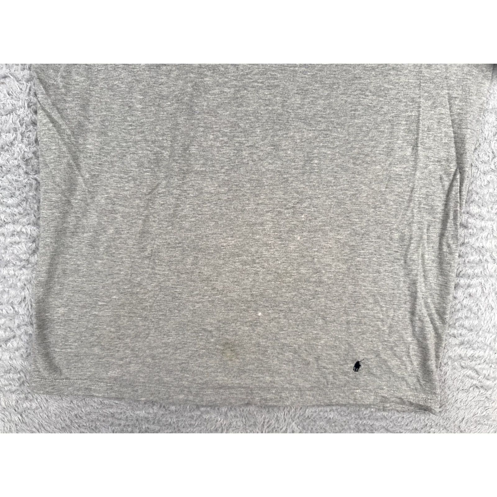 Polo Ralph Lauren Polo Ralph Lauren Shirt Men Medium Gray 100% Cotton Short Sleeve Crew Neck Slim Embroidered Logo Classic American Designer Sports Mens Size US M / EU 48-50 / 2 - 5 Thumbnail