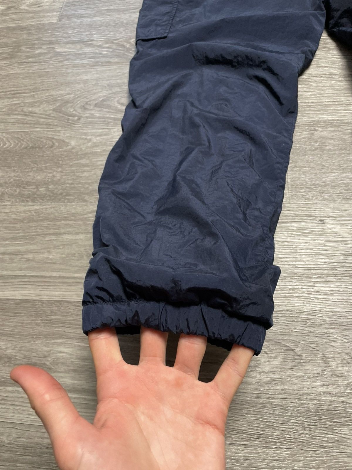 PACCBET PACCBET NAVY BLUE NYLON TRACK PANTS RRP-310£ Size US 30 / EU 46 - 15 Thumbnail