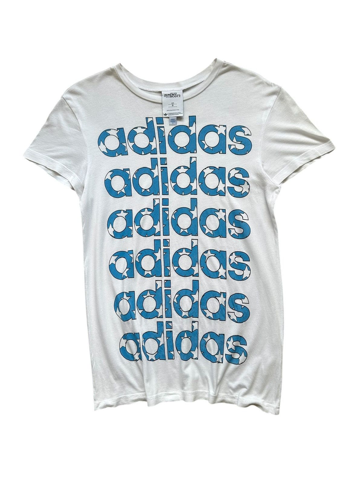 Adidas × Jeremy Scott 2011 ADIDAS x Jeremy Scott printed tee Size US XS / EU 42 / 0 - 1 Thumbnail