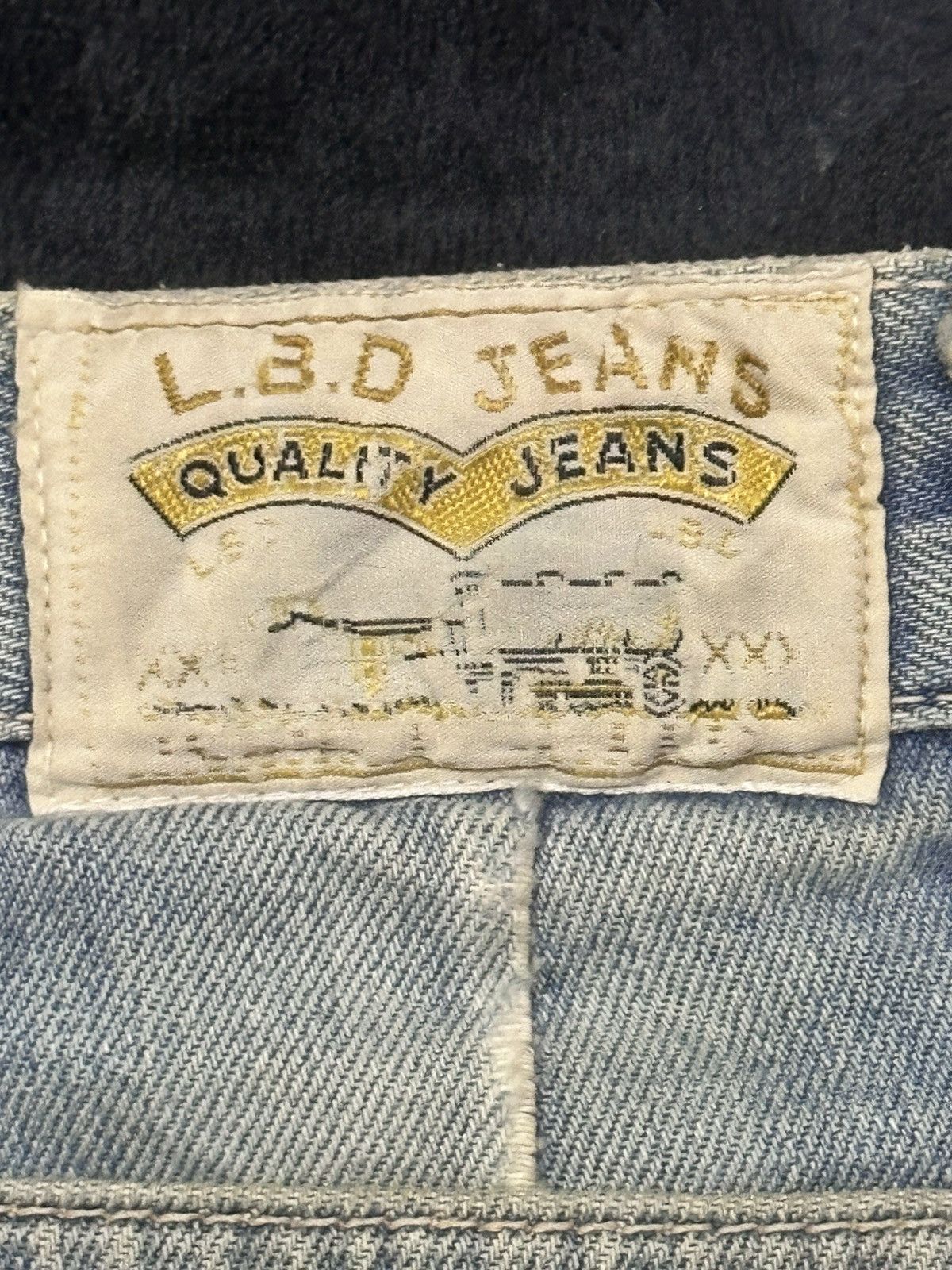 Japanese Brand Vintage Love Bird Straight Japan Jeans With Faded Bluewash Size US 26 / EU 42 - 9 Thumbnail