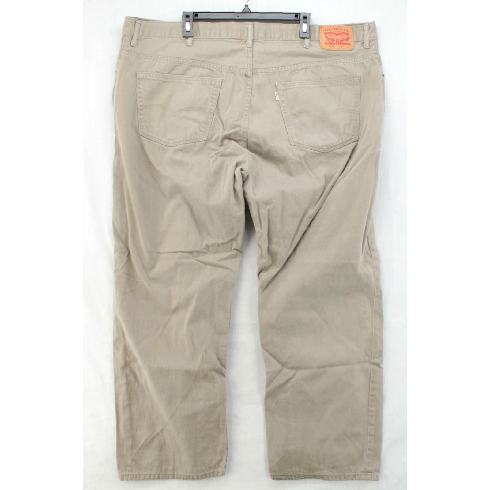 Levi's Levi's 559 Jeans - Levi's - Jeans - Men - 46x31 - Khaki Denim Relaxed Fit Straight Leg - 5-Pocket - USA Workwear - Beige - Regular Size - 46W x 31L Size US 30 / EU 46 - 6 Thumbnail