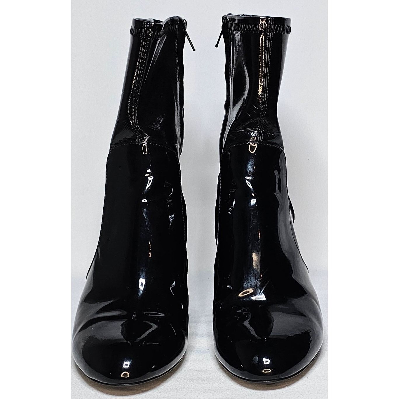 Louis Vuitton Louis Vuitton Silhouette Ankle Boot in Black Patent Leather Size US 6.5 / IT 36.5 - 5 Thumbnail