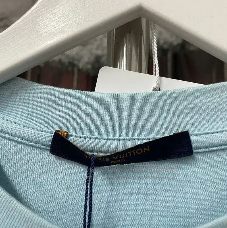 Louis Vuitton Louis Vuitton Summer Blue Cotton T. Size US S / EU 44-46 / 1 - 7 Thumbnail