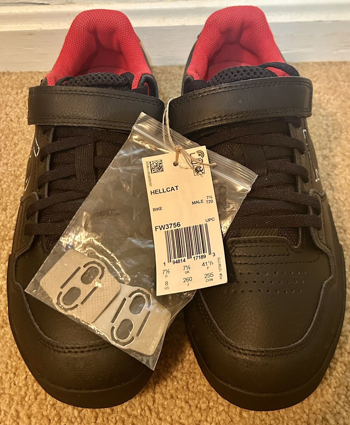 Adidas Adidas x Five Ten Hellcat Mountain Bolt Shoe Black Red - US8 Size US 8 / EU 41 - 9 Thumbnail