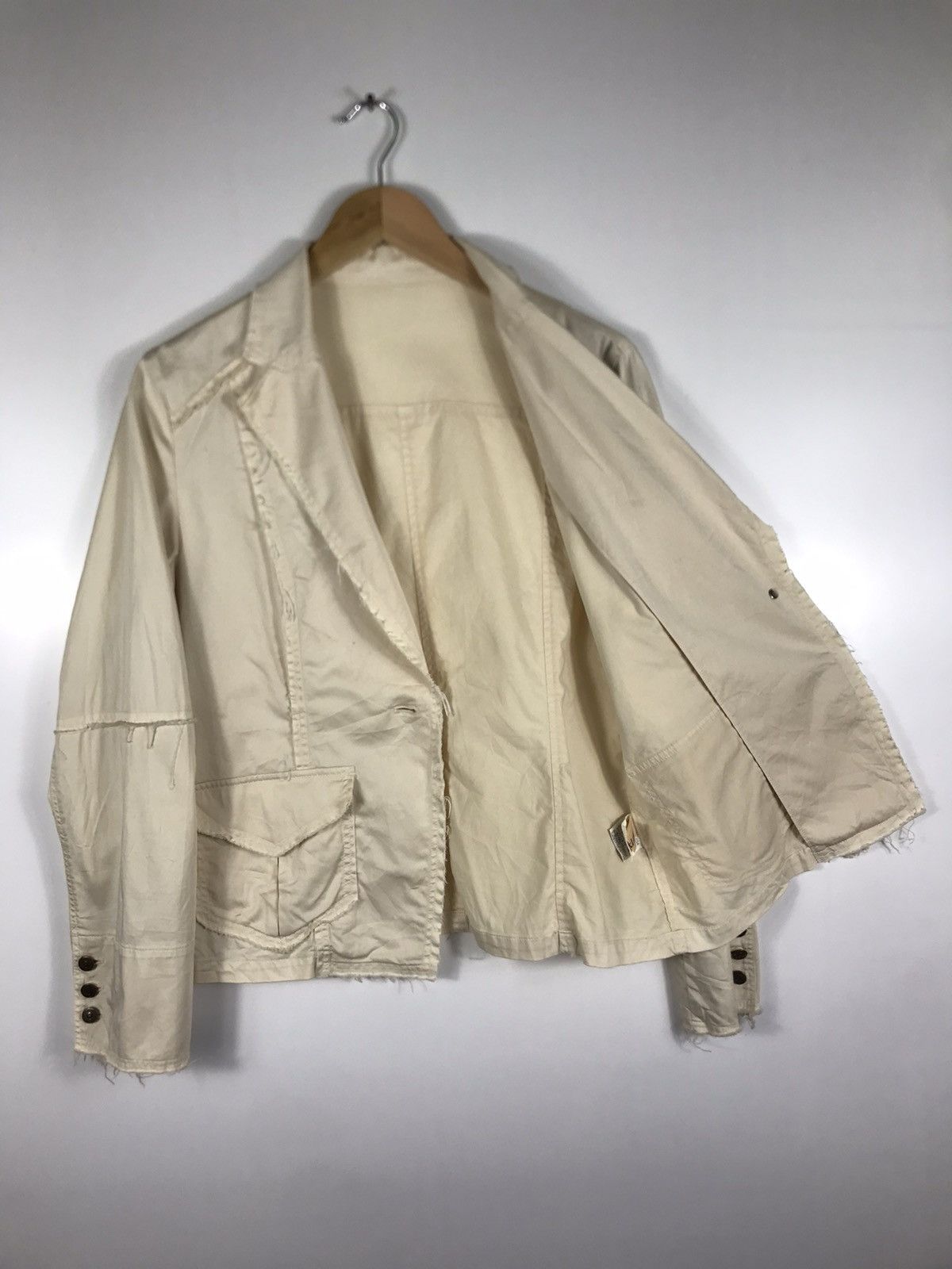 14th Addiction × If Six Was Nine × Seditionaries ⚡️Vintage LookLa Distressed Style Button Coat Jacket Size M / US 6-8 / IT 42-44 - 8 Thumbnail