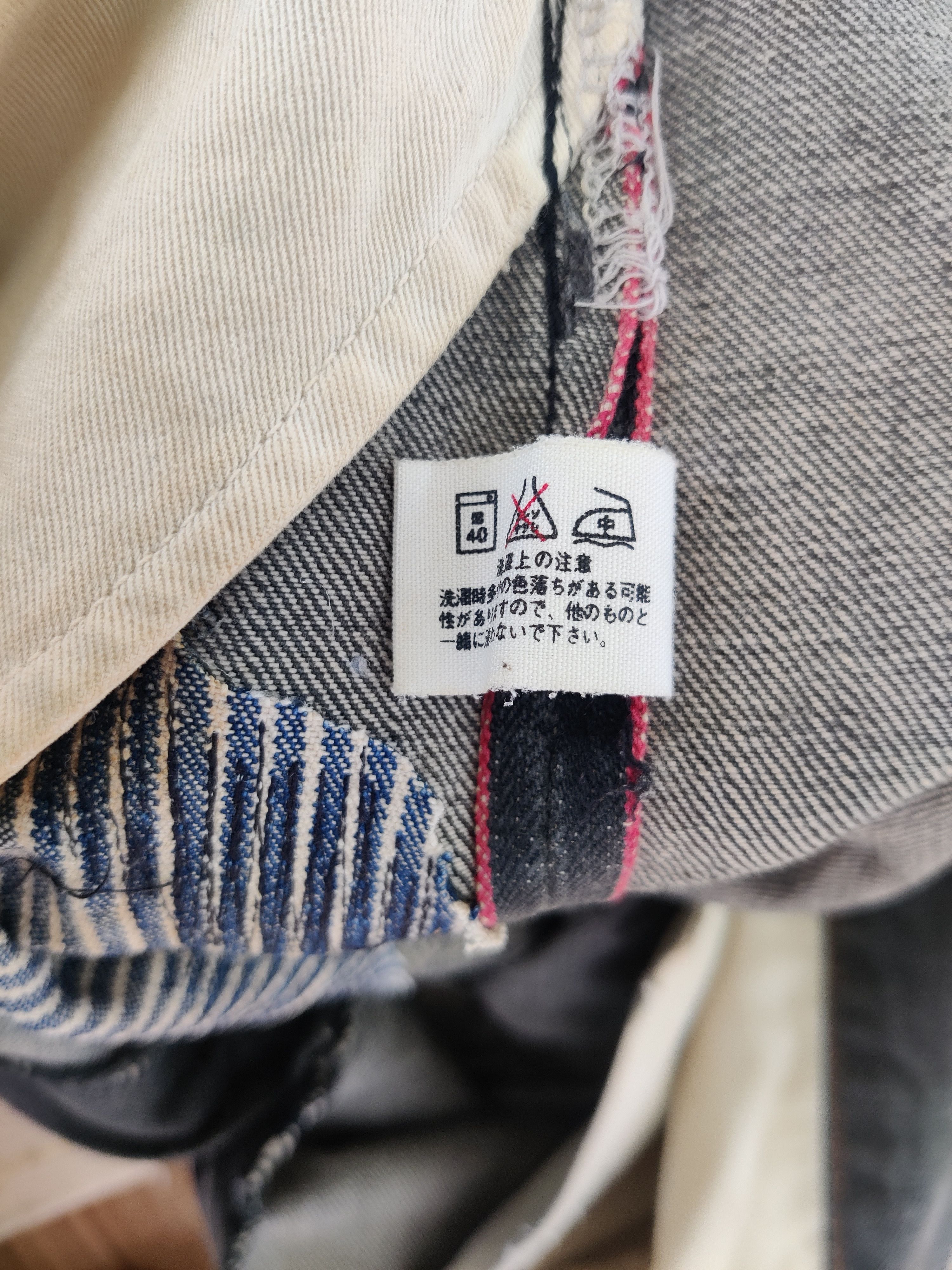 Japanese Brand HRM (HR.MARKET) Japanese denim Size US 33 - 11 Thumbnail