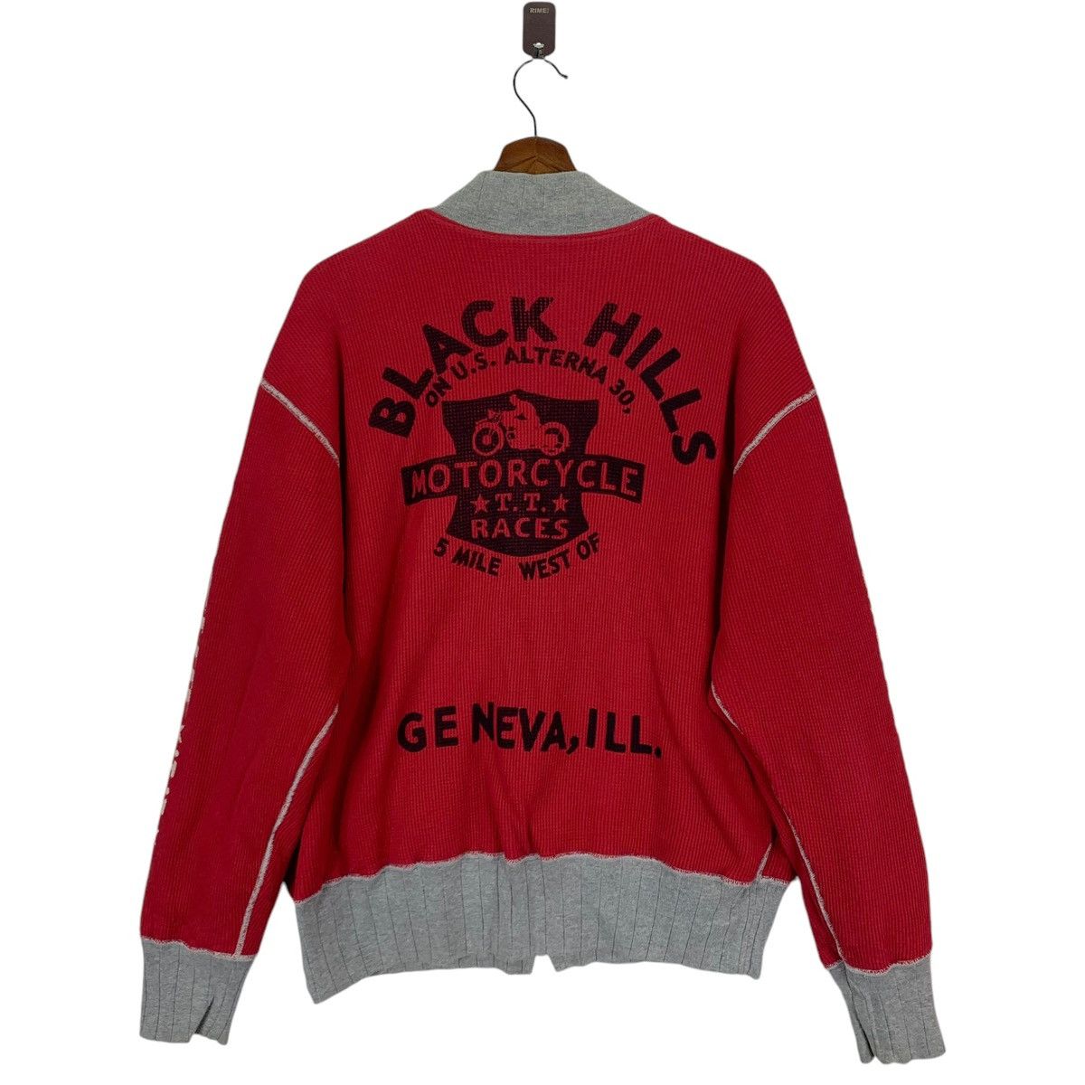 Japanese Brand × Vintage VINTAGE RIDE HARD BLACK HILLS MOTORCYCLE CLUB REVERSIBLE Size US M / EU 48-50 / 2 - 2 Thumbnail
