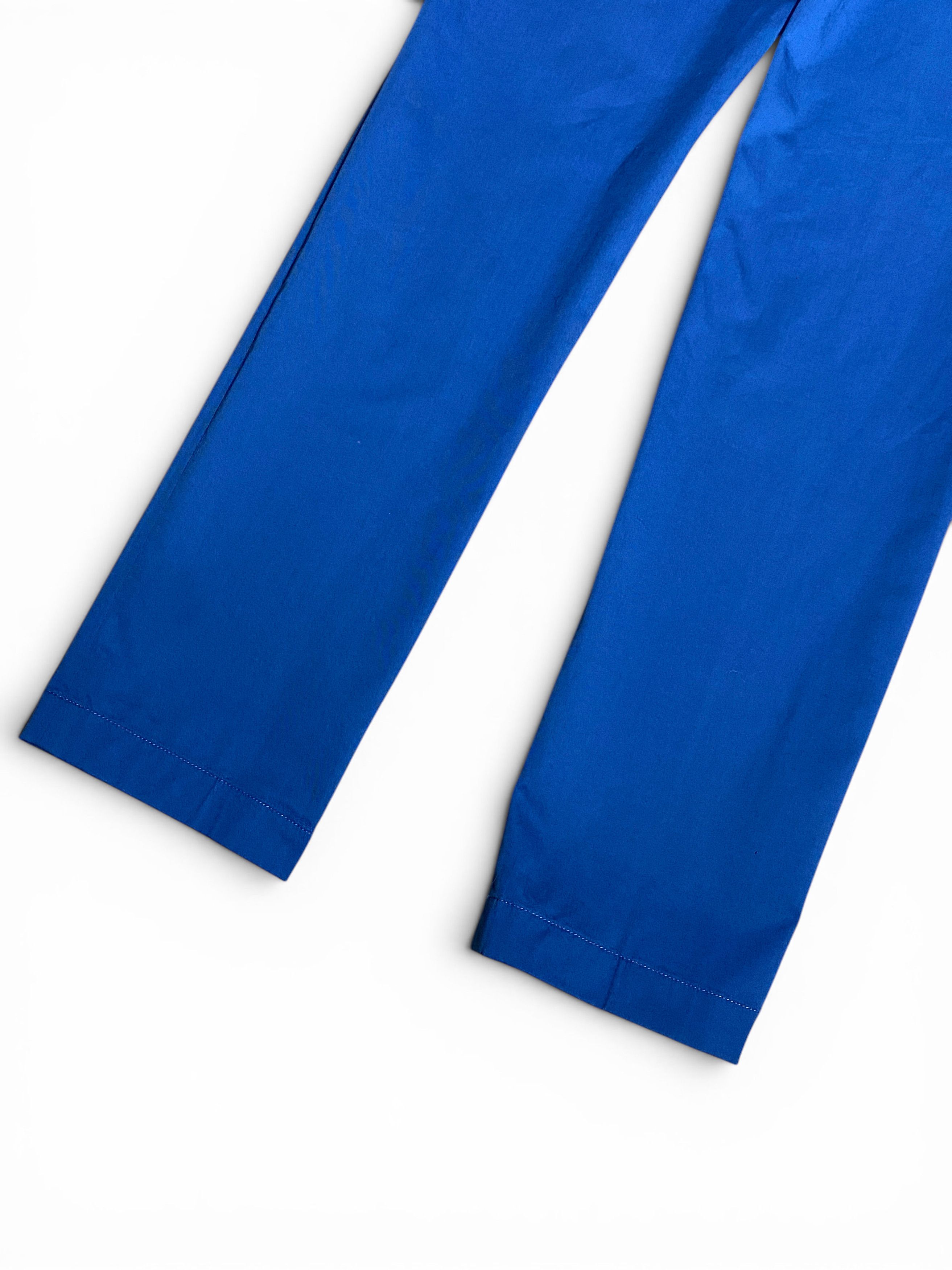 Prada Prada Milano Italy Light Blue Cotton Tab Logo Trousers Pants Size US 30 / EU 46 - 11 Thumbnail