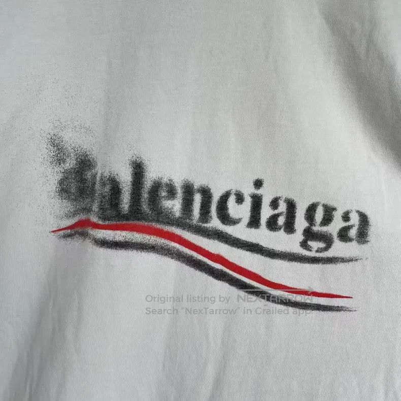 Balenciaga Balenciaga Fuzzy Coke print short-sleeve T-shirt Size US S / EU 44-46 / 1 - 3 Thumbnail