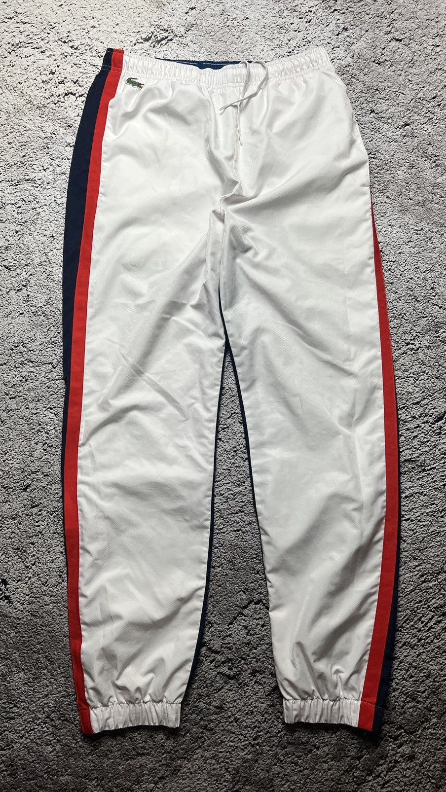Lacoste Lacoste track nylon drill pants Size US 30 / EU 46 - 1 Thumbnail