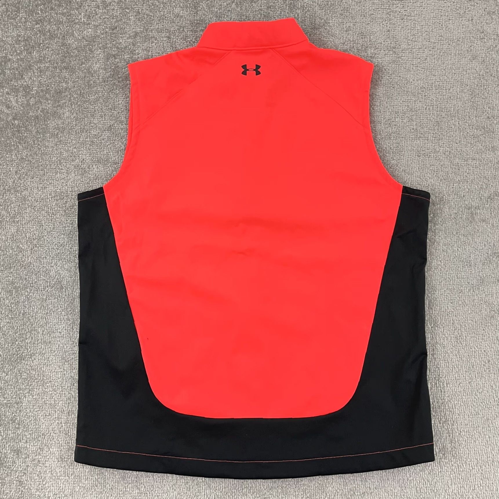 Under Armour Under Armour Vest Mens Large Neon Orange Infrared Cold Gear Storm Golf Full Zip Size US L / EU 52-54 / 3 - 3 Thumbnail