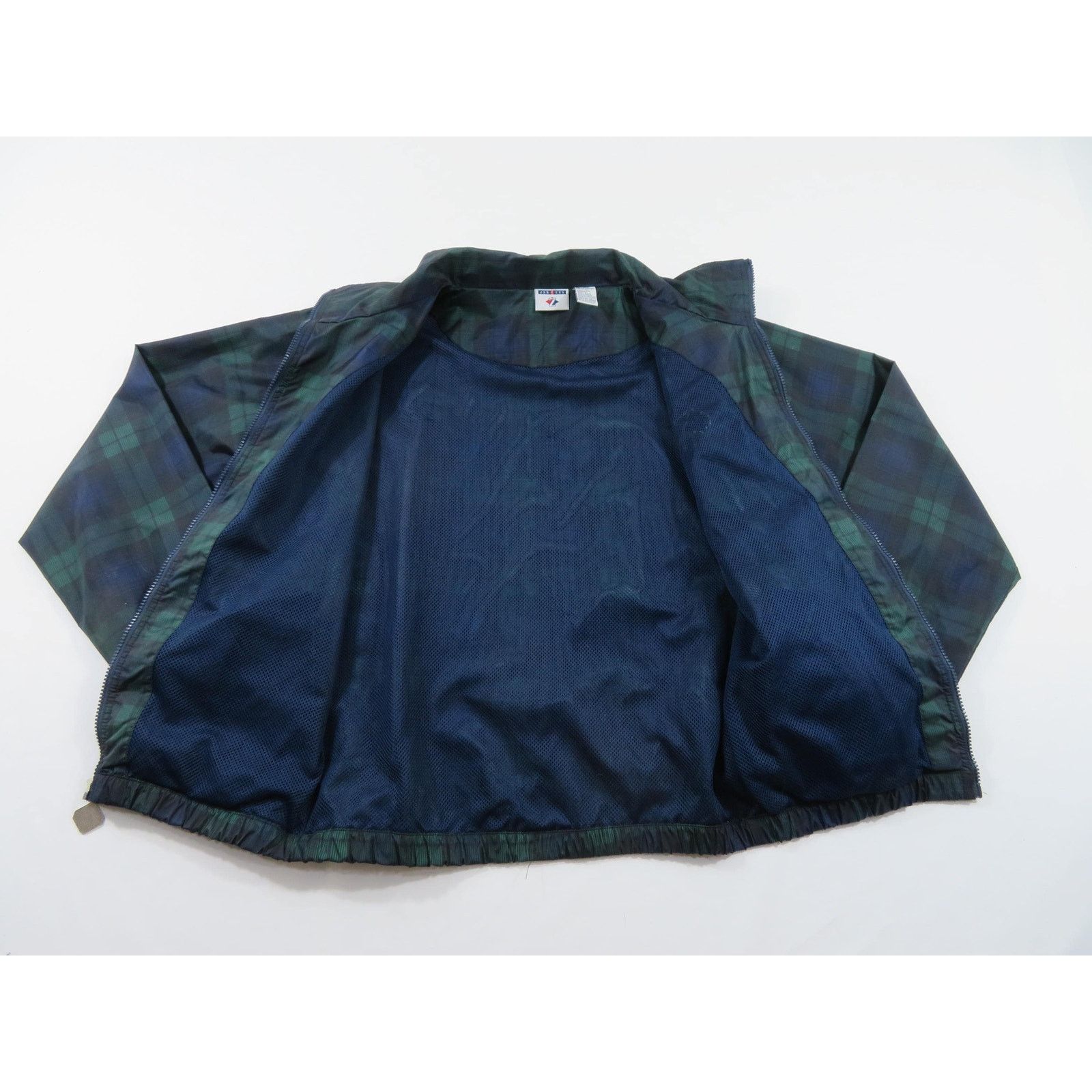 Jerzees Jerzees Windbreaker Blue Green Plaid Jacket Sz S 1990s Size US S / EU 44-46 / 1 - 3 Thumbnail
