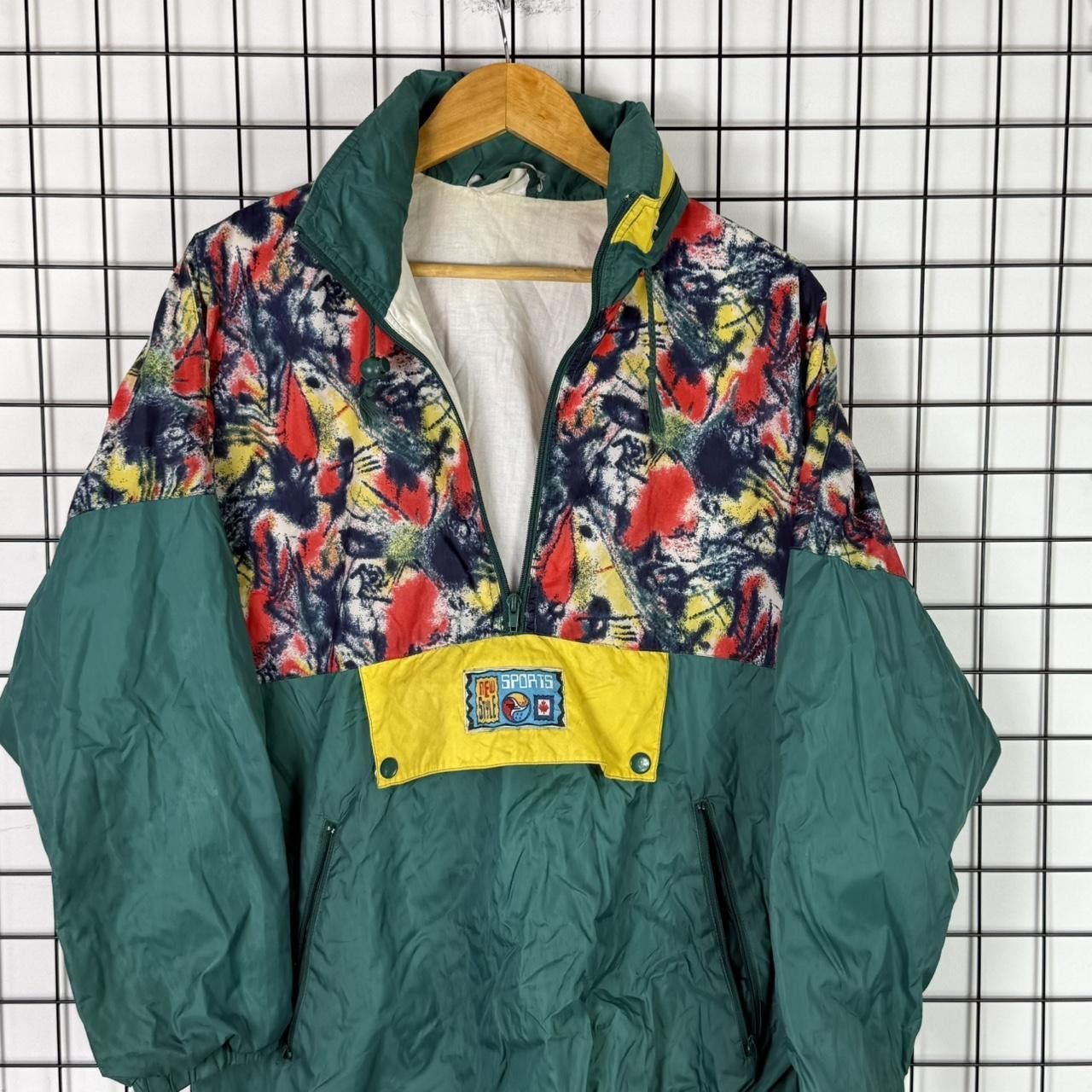 Vintage Vintage 90s Windbreaker Retro Jacket Purple Size US L / EU 52-54 / 3 - 3 Thumbnail