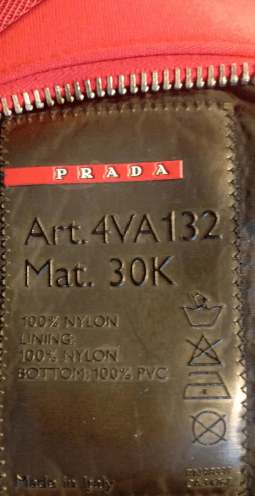 Prada Prada Bag SS1999 Sport Nylon Luna Rossa Vintage Iconic Size ONE SIZE - 8 Thumbnail