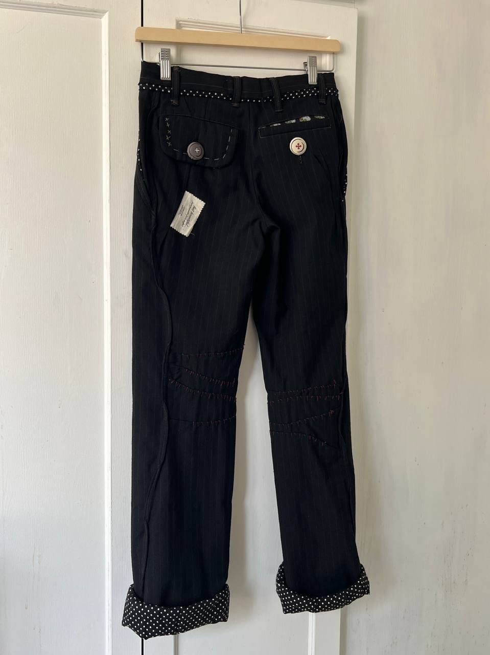 Undercover AW04 Undercover But Beautiful Pinstripe Multi Button Pants Size US 28 / EU 44 - 5 Thumbnail