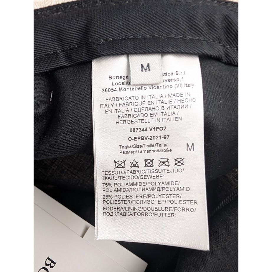Bottega Veneta o1rshd1 Size: M / Hat Intreccio Jacquard Nylon in White Size ONE SIZE - 7 Thumbnail