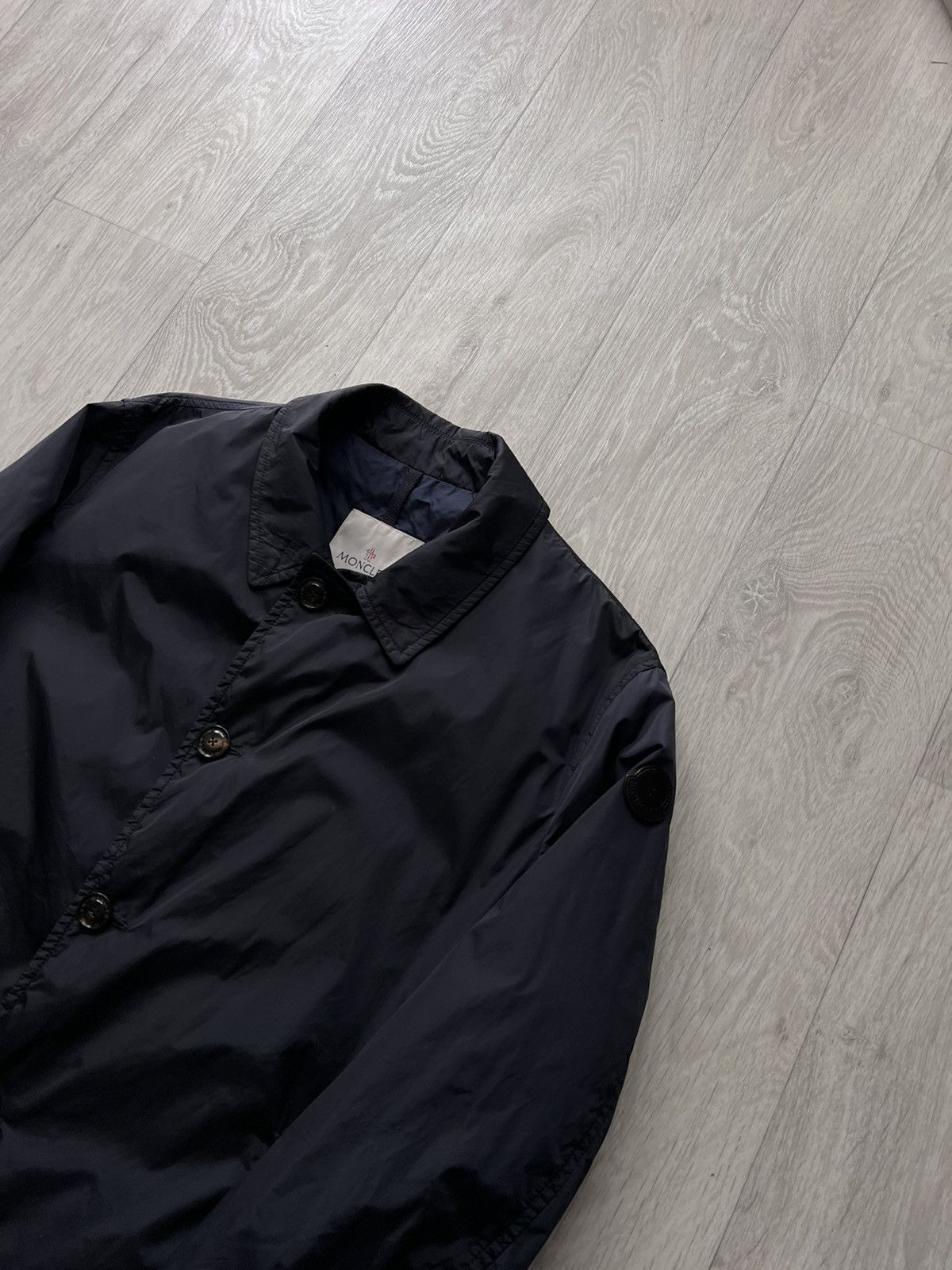 Moncler Moncler Basilic Coat Light Trench Black edition Logo Size US M / EU 48-50 / 2 - 2 Thumbnail