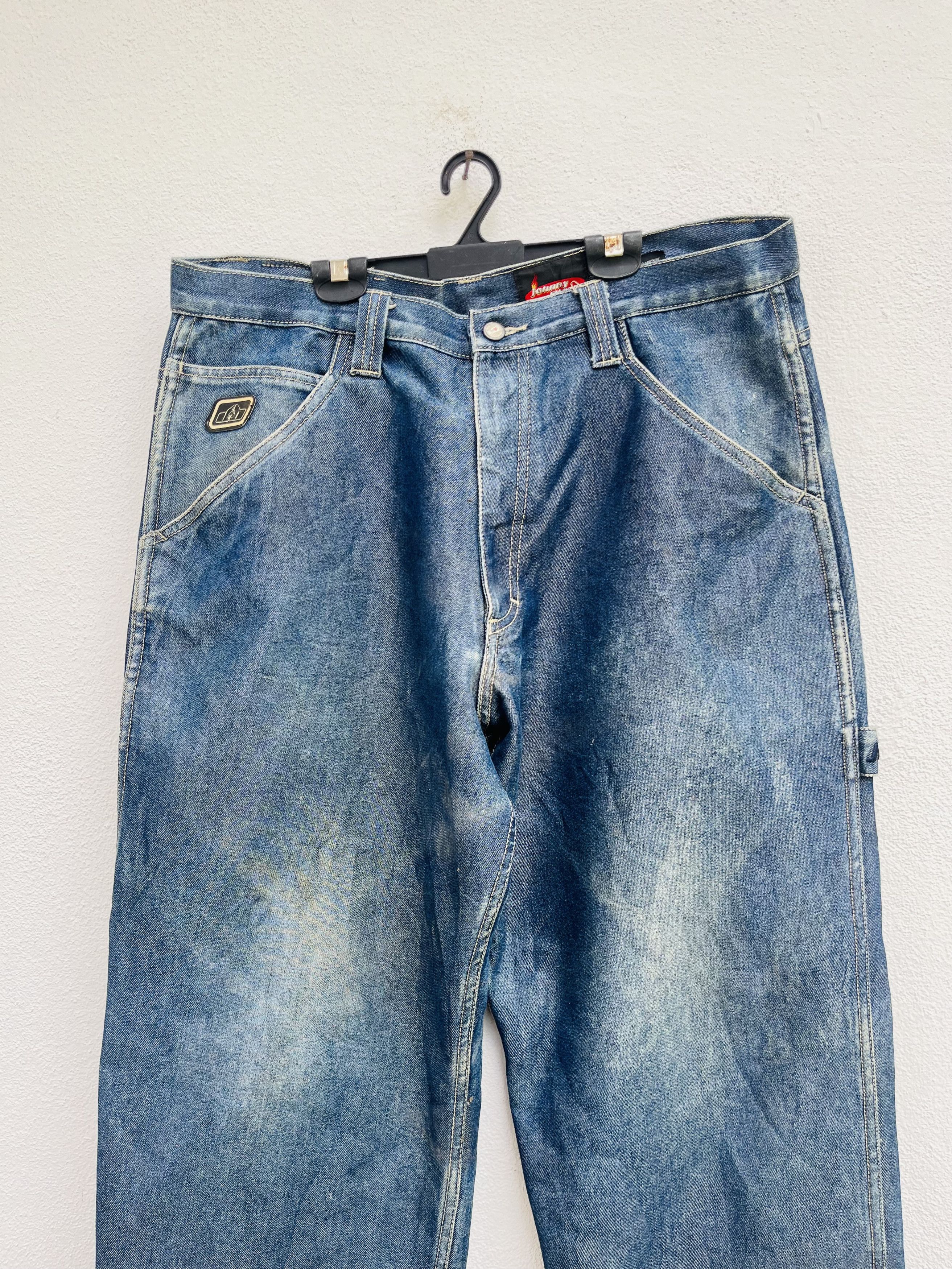 Japanese Brand × Vintage Vintage Johnny Blaze Hip Hop Streetwear Fashion Style Size US 36 / EU 52 - 3 Thumbnail