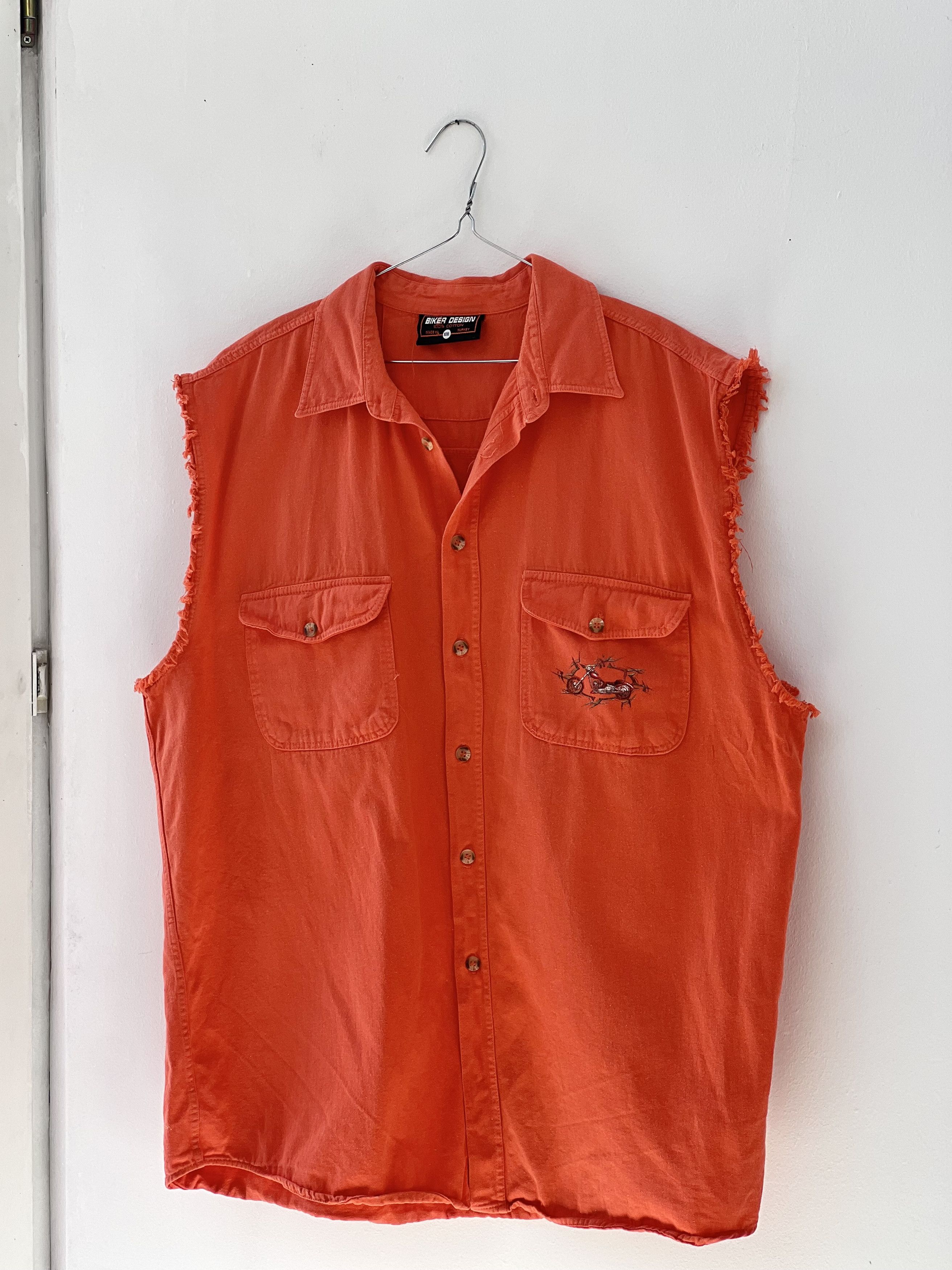Band Tees BikerDesign `2003` vintage vest Size US XXL / EU 58 / 5 - 11 Thumbnail
