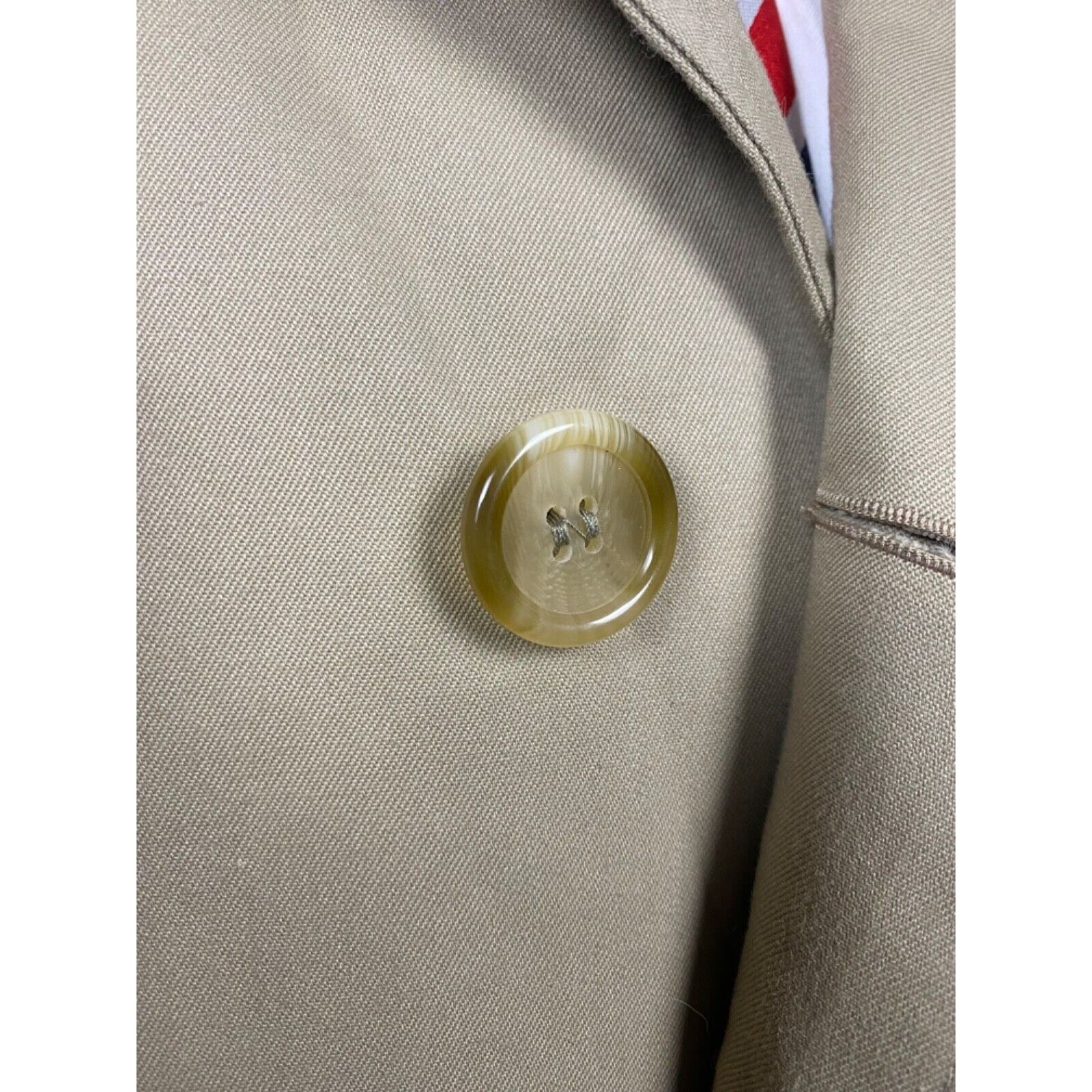 Burberry Burberry + Wool Liner Nova Check Men's Beige Trench Coat Siz Size US L / EU 52-54 / 3 - 8 Thumbnail