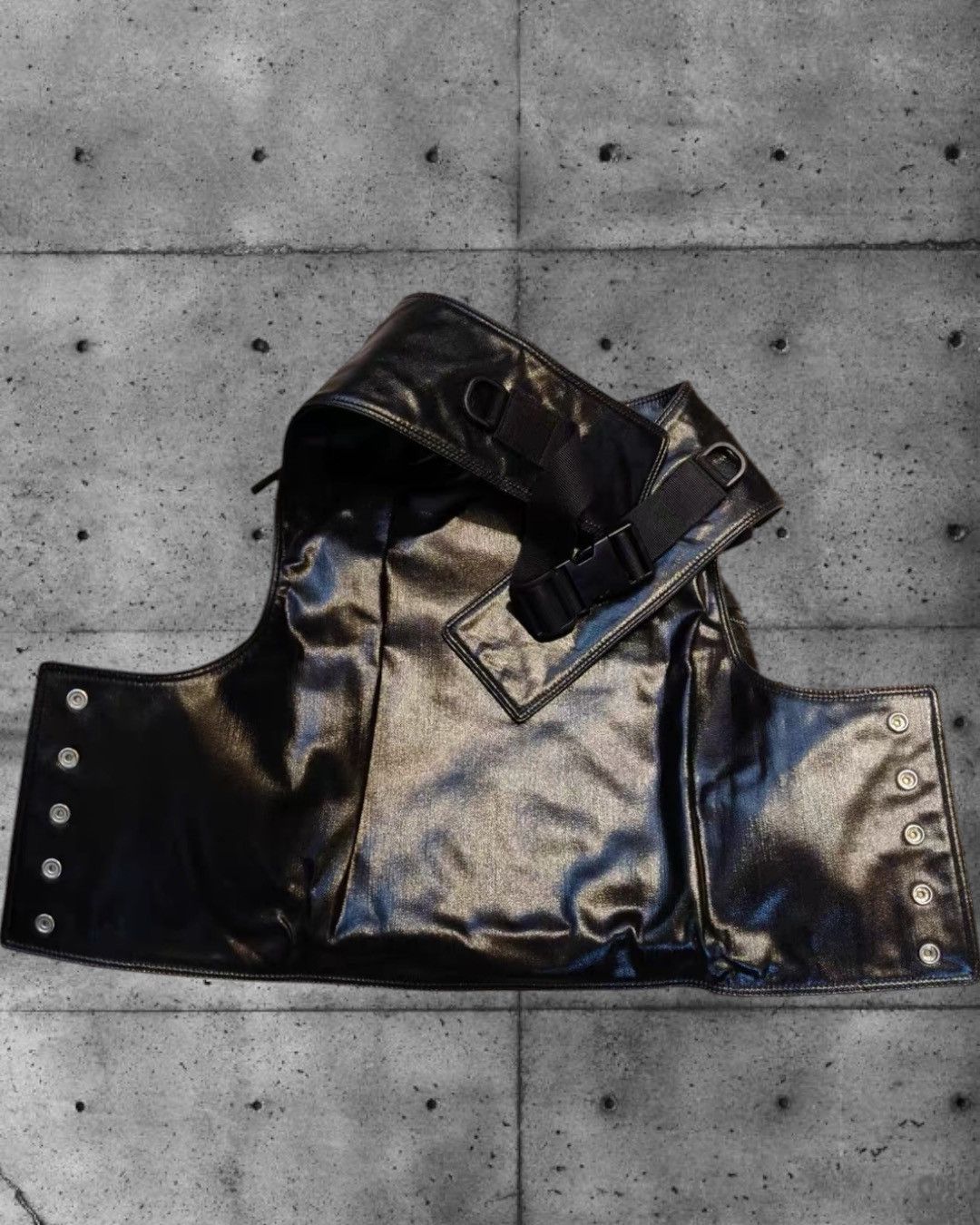 Rick Owens Rick Owens SS18 Dirt Runway Cargo Chap Bag Size ONE SIZE - 2 Thumbnail