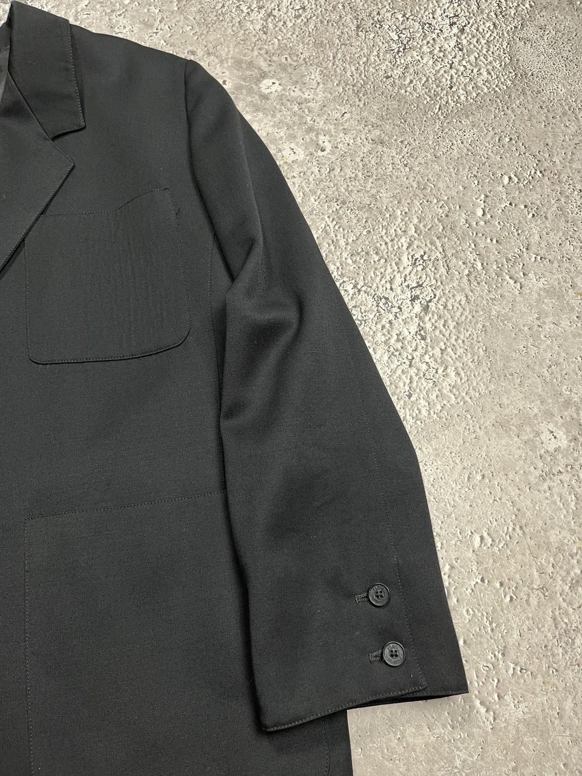 Fendi Fendi 365 Roma Vintage Black Wool Blazer Jacket Italy 46 Size 46R - 7 Thumbnail