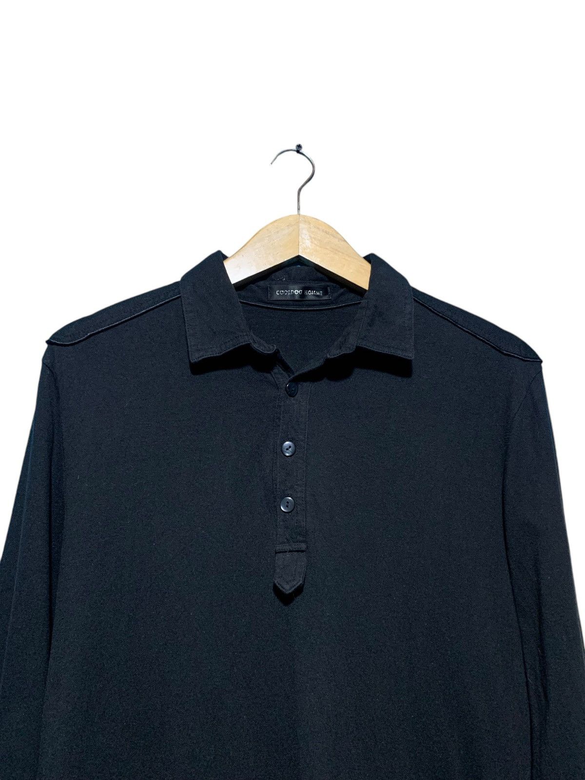 If Six Was Nine × Japanese Brand × Le Grande Bleu (L.G.B.) Cool Dog gothic punk rock western longsleeve polos Size US M / EU 48-50 / 2 - 6 Thumbnail